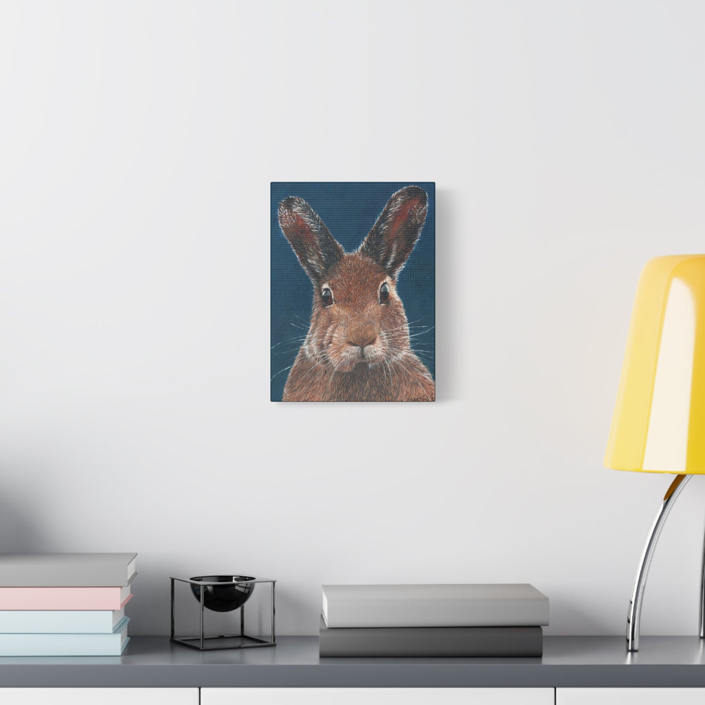 Carl the Rabbit Canvas Gallery Wraps
