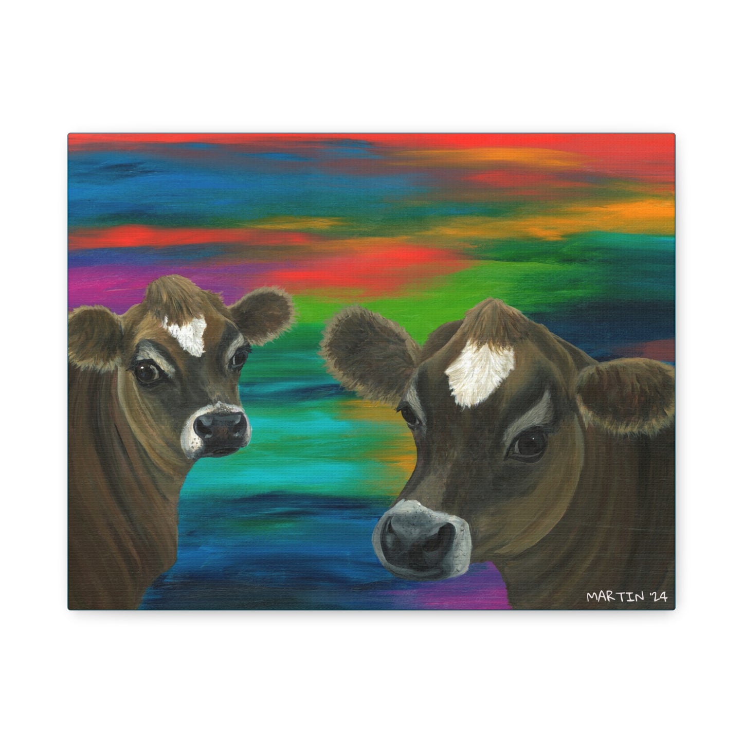 Jersey Girls Canvas Gallery Wrap