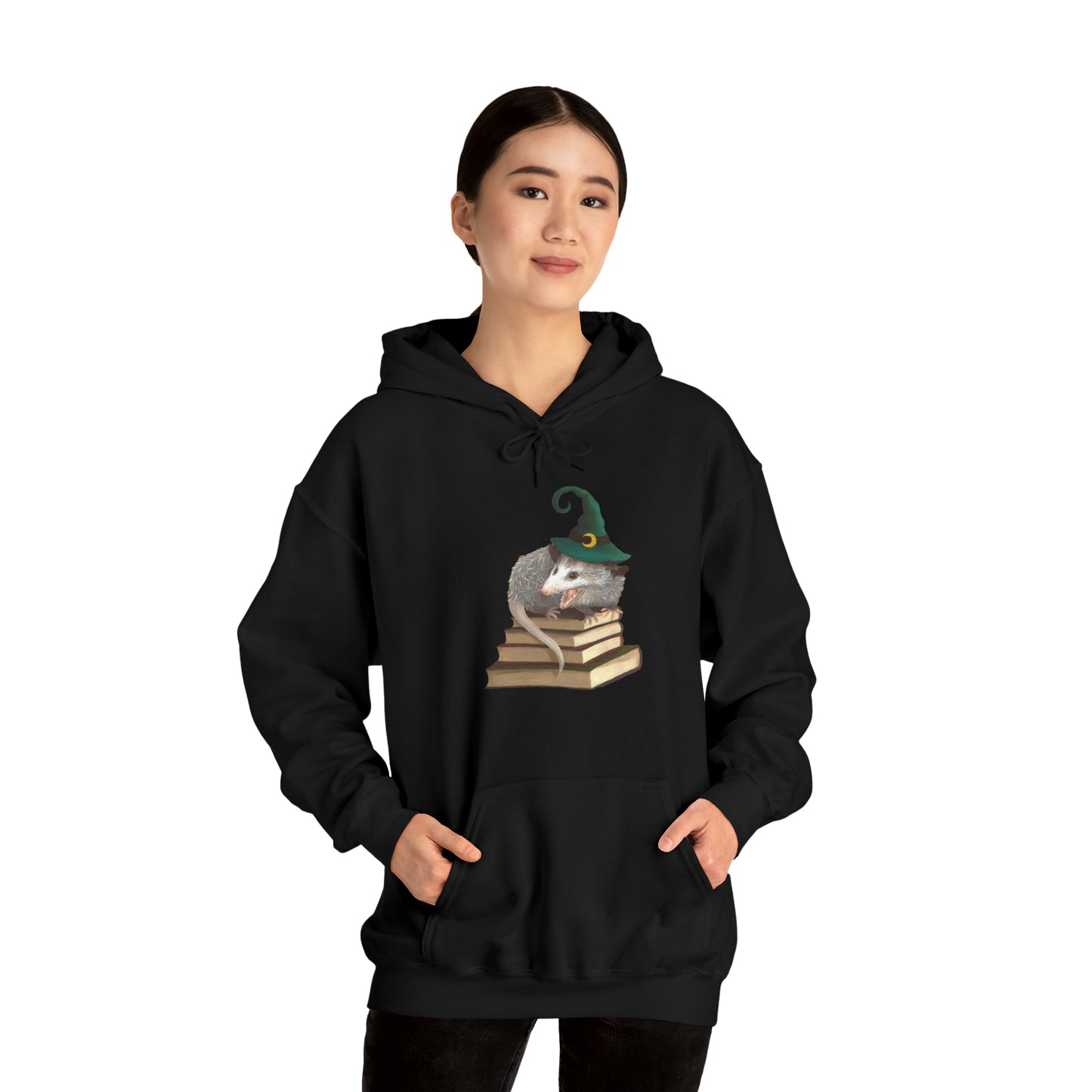 Opossum Witch Unisex Heavy Blend™ Hooded Sweatshirt