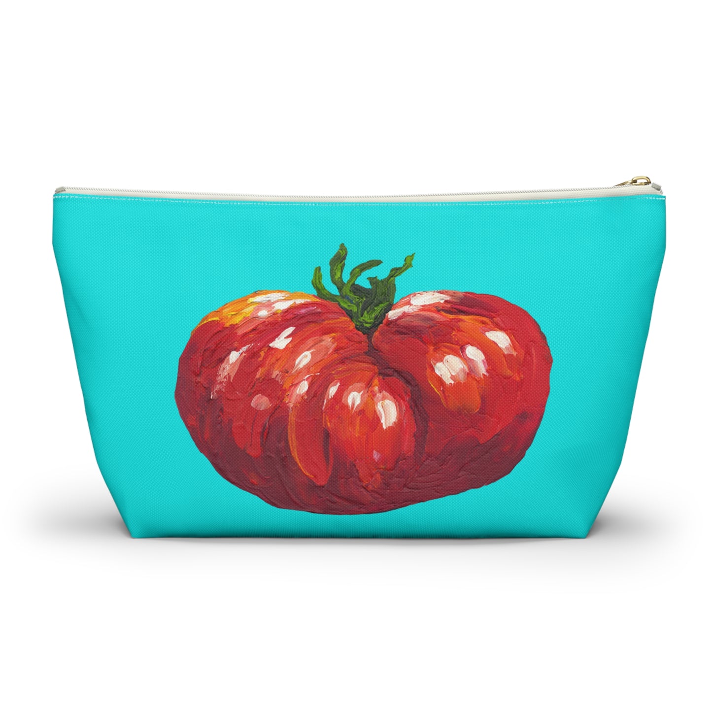 "Juicy Tomato" Accessory Pouch w T-bottom