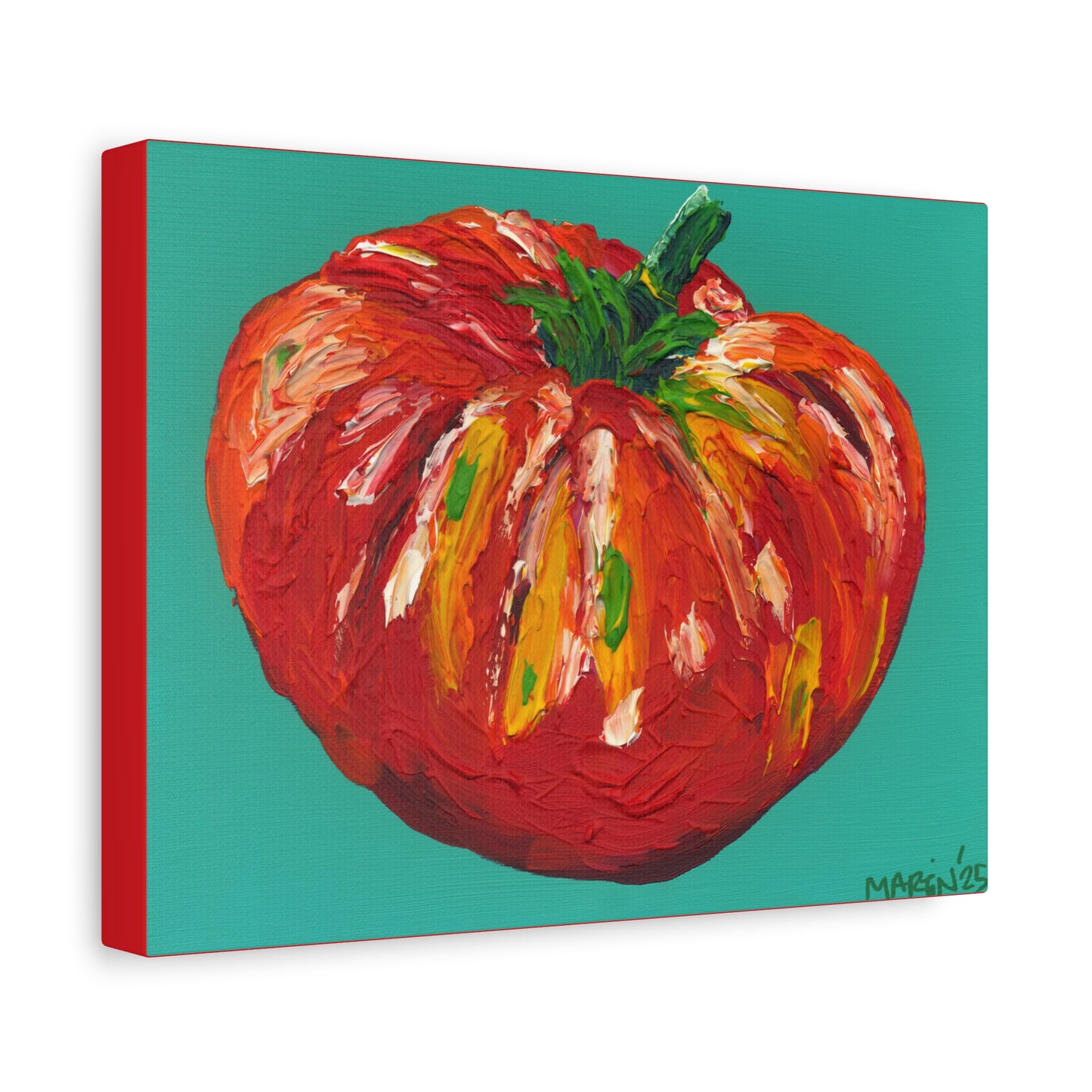 Funky Tomato 3 Matte Canvas, Stretched, 1.25"