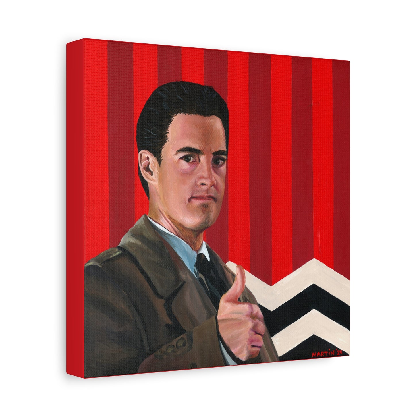 Special Agent Dale Cooper Canvas Gallery Wrap