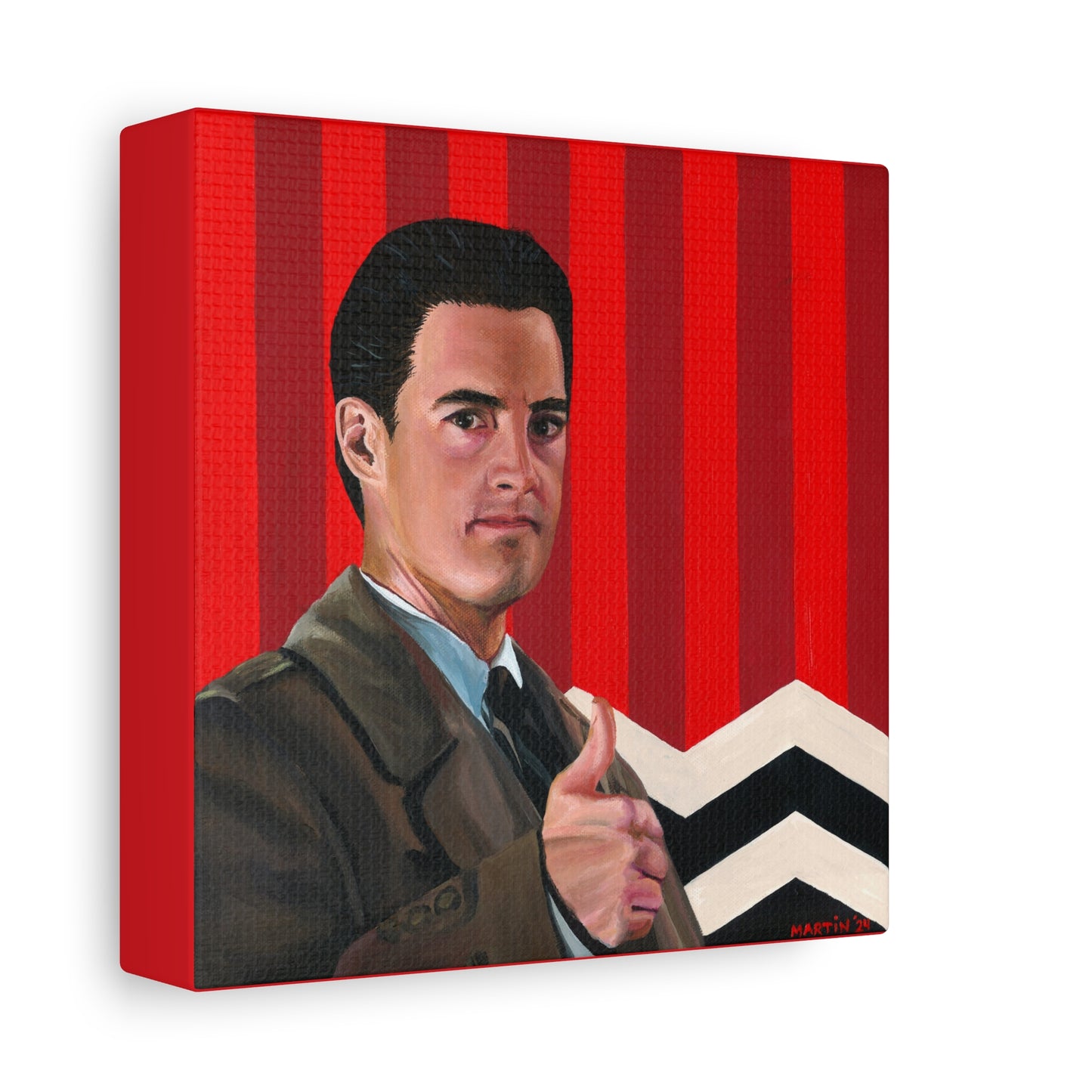 Special Agent Dale Cooper Canvas Gallery Wrap