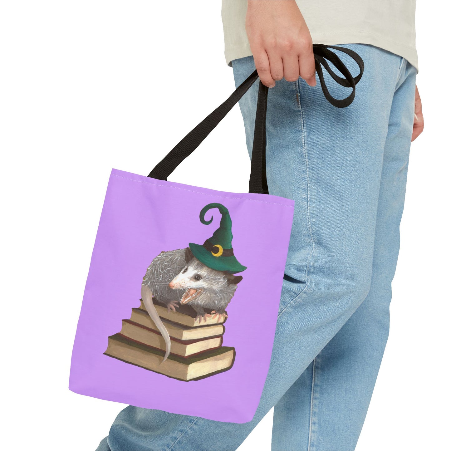 Opossum Witch Tote Bag (AOP)