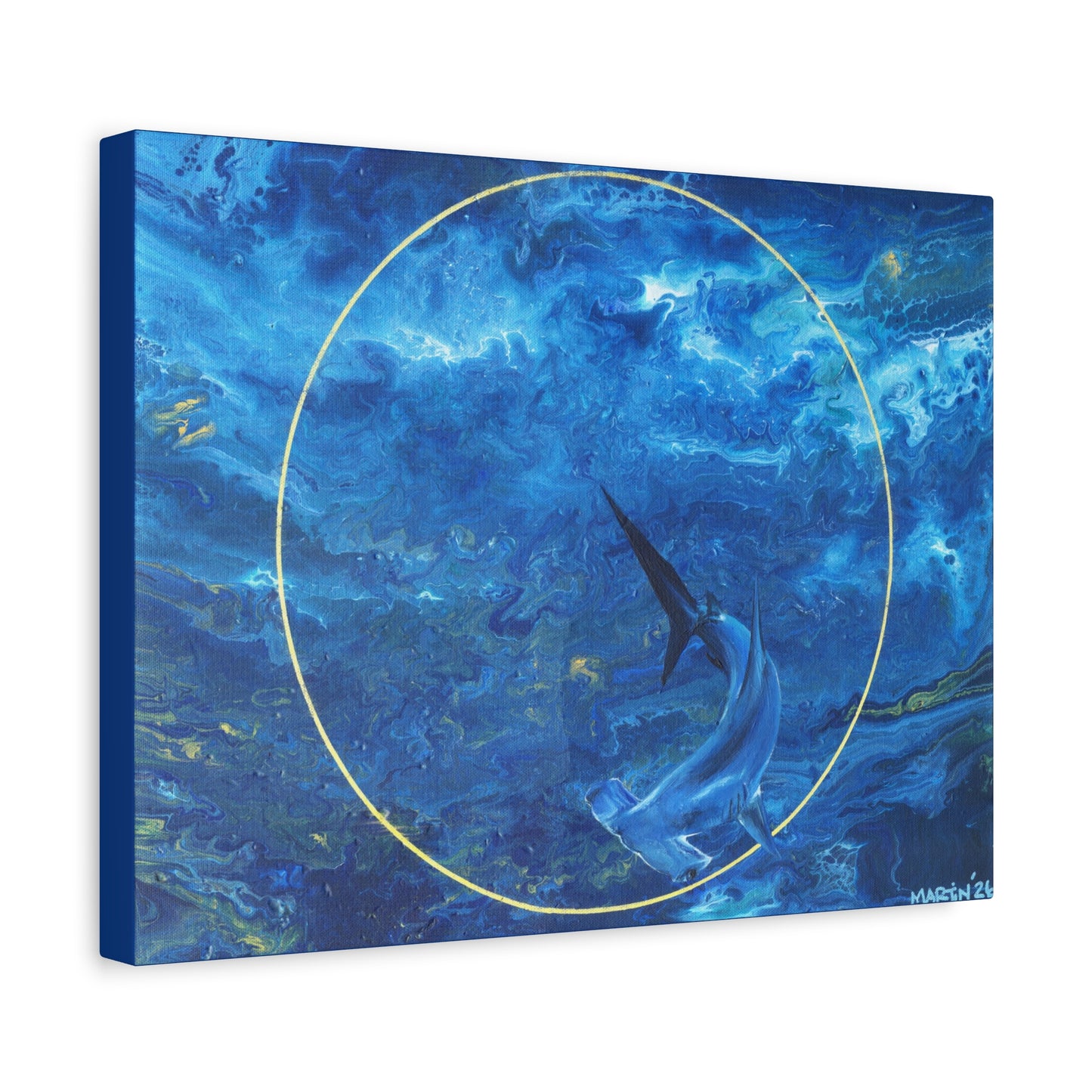 "Ocean Bed" Matte Canvas, Stretched, 1.25"