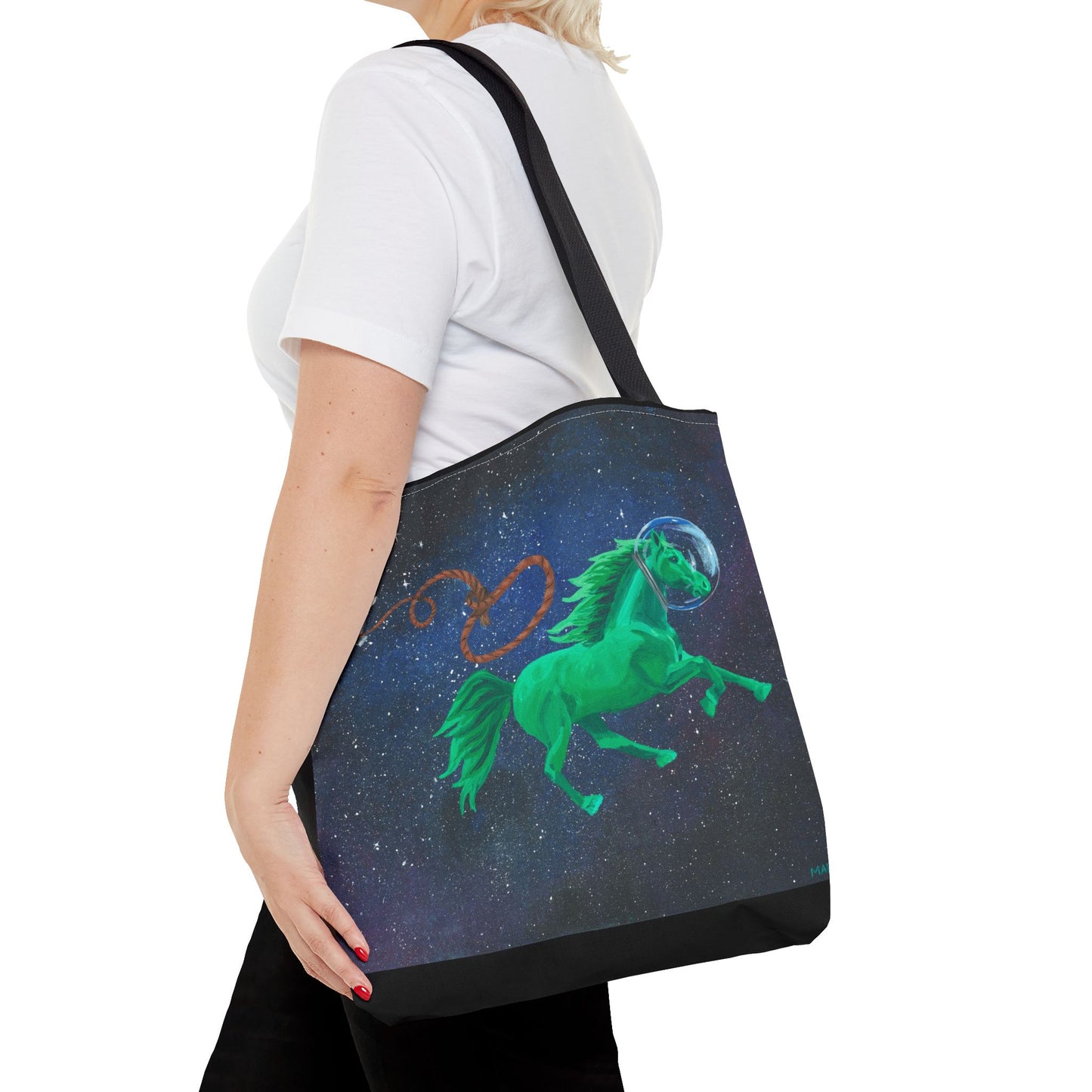 Space Horse Tote Bag