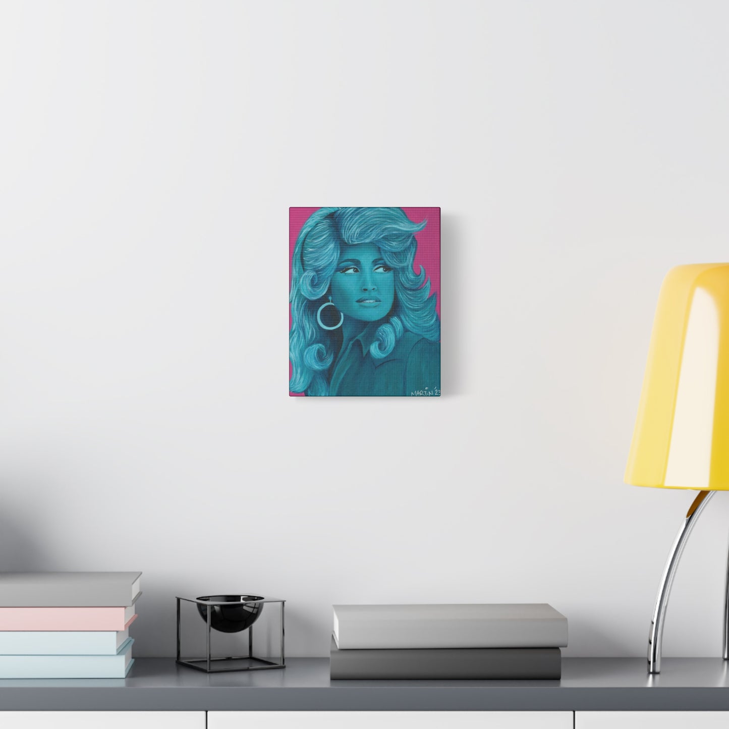 Teal Dolly - Canvas Gallery Wrap