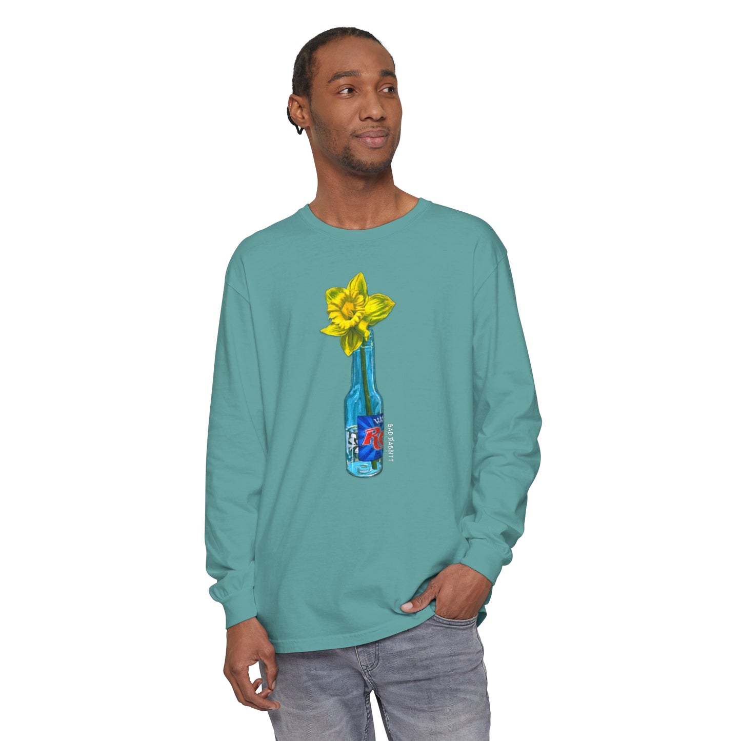 Springtime in Bell Buckle Unisex Garment-dyed Long Sleeve T-Shirt