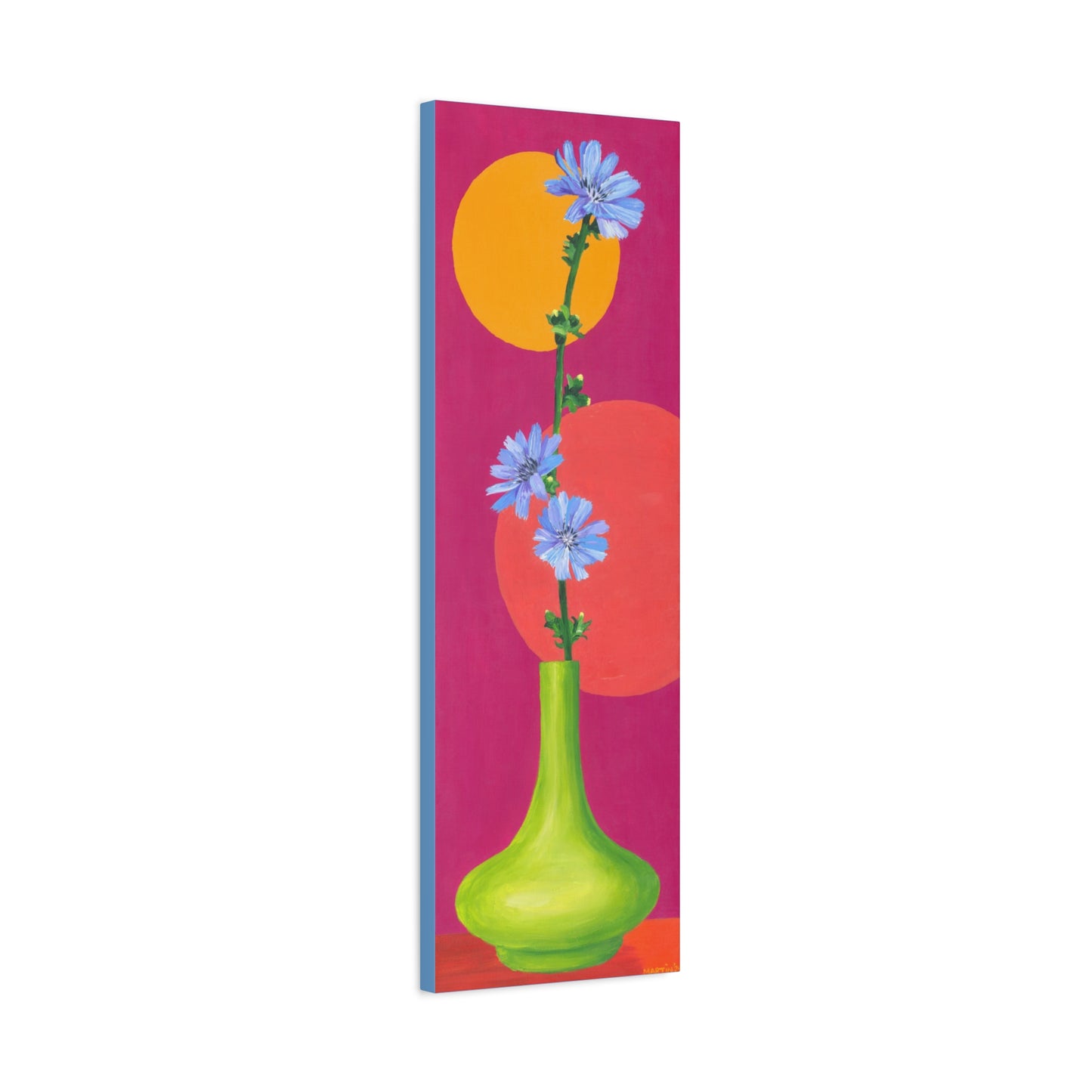 Chicory Tall Skinny Canvas Gallery Wrap
