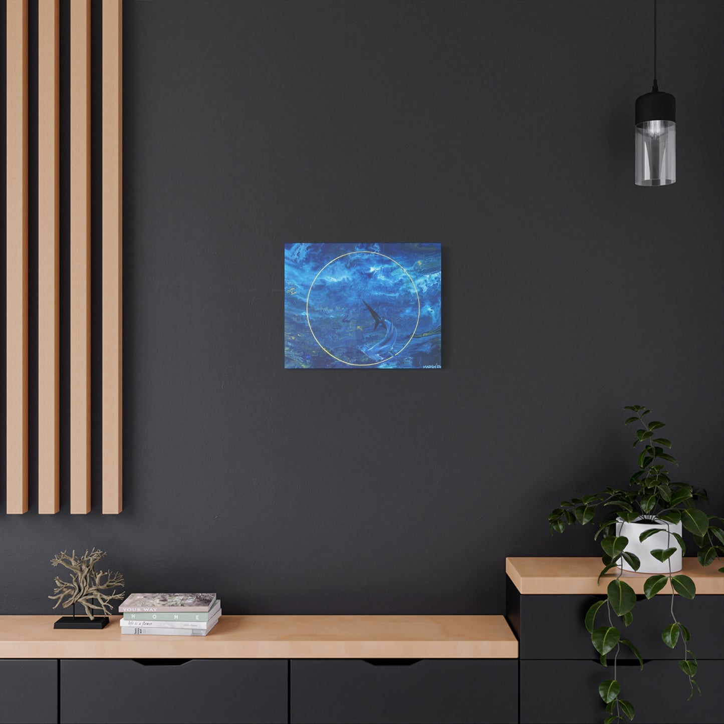 "Ocean Bed" Matte Canvas, Stretched, 1.25"