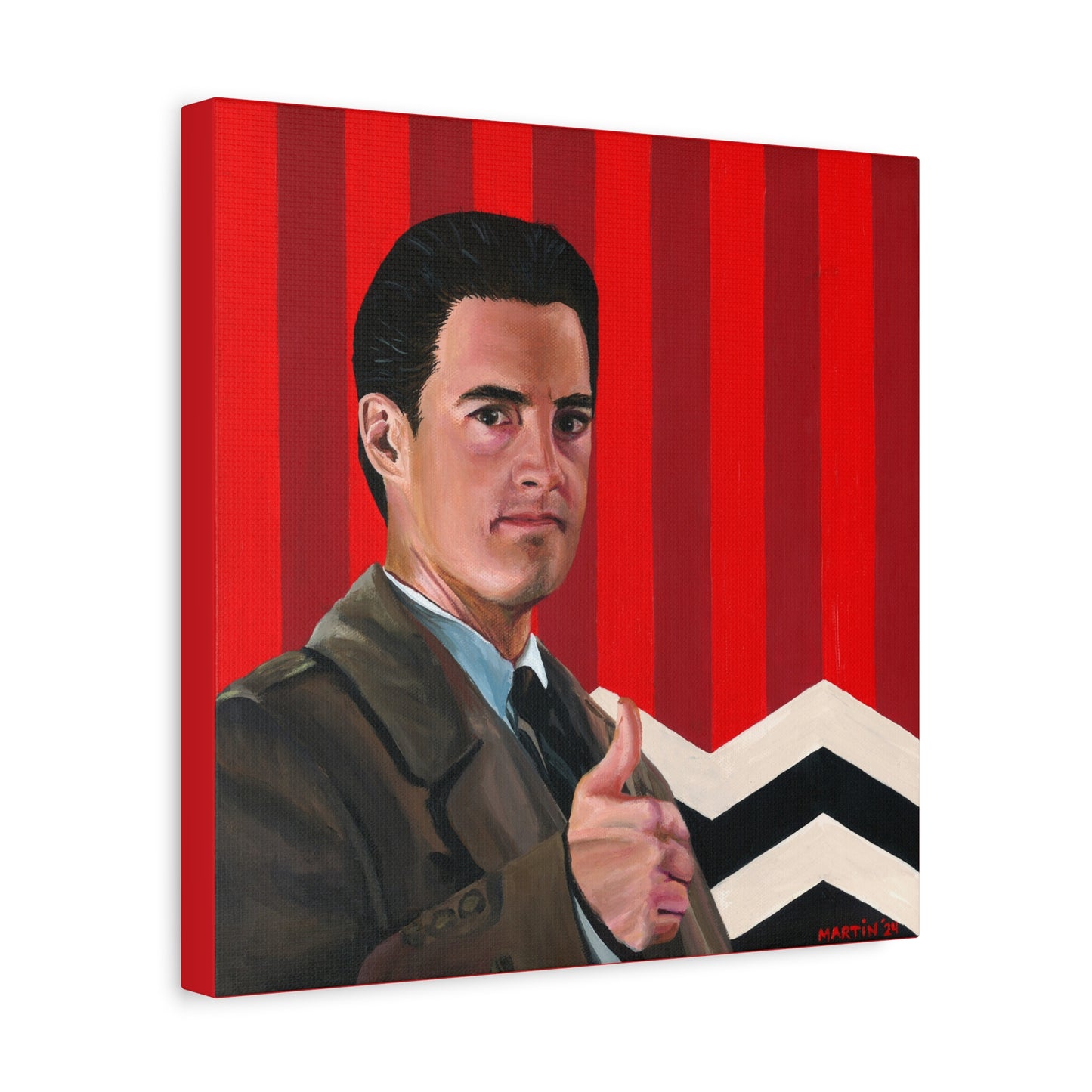 Special Agent Dale Cooper Canvas Gallery Wrap