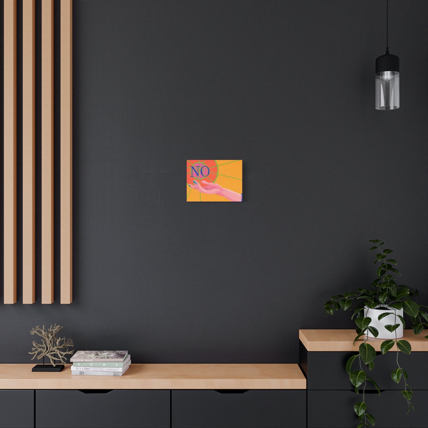 "NO 2024" Canvas Gallery Wrap