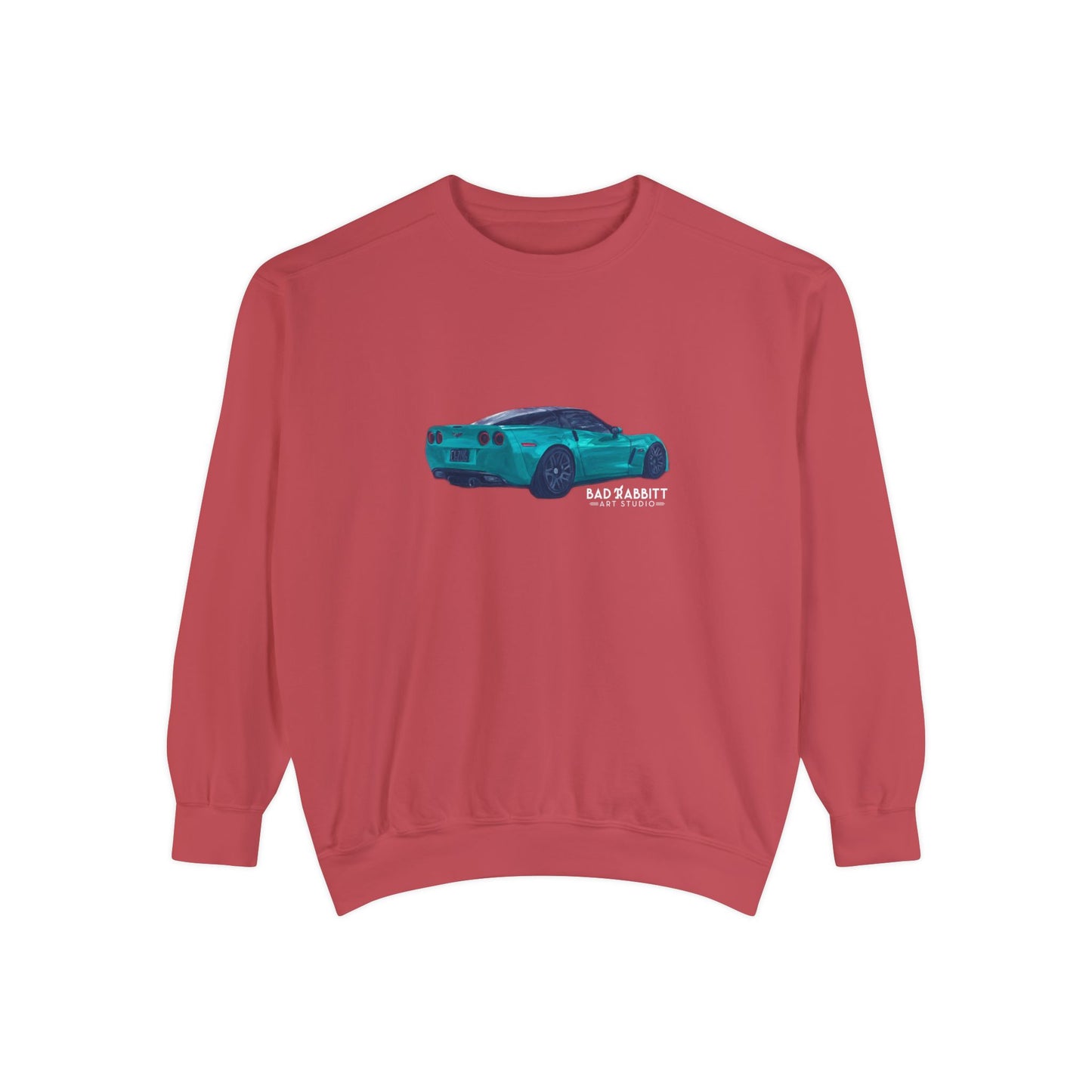 C6 Z06 Corvette Unisex Garment-Dyed Sweatshirt