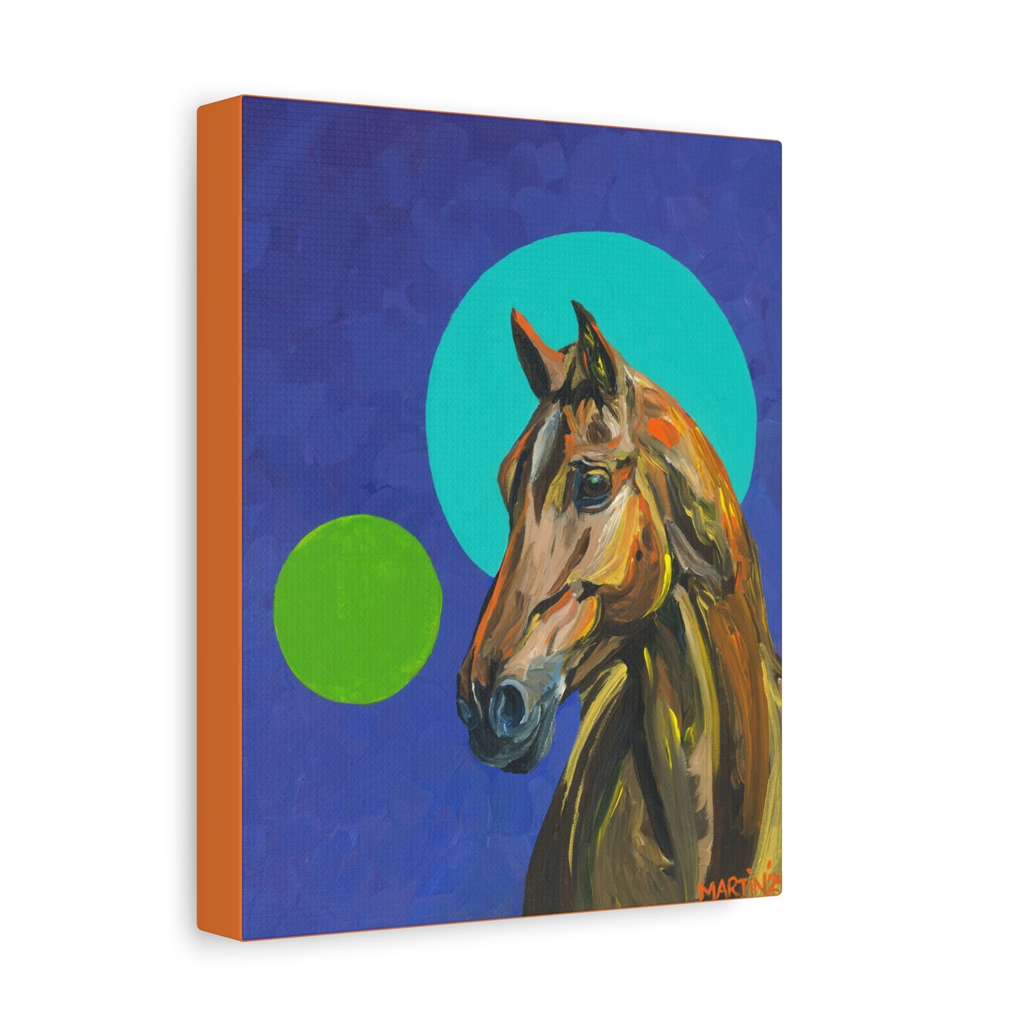Brown Horse Canvas Gallery Wrap