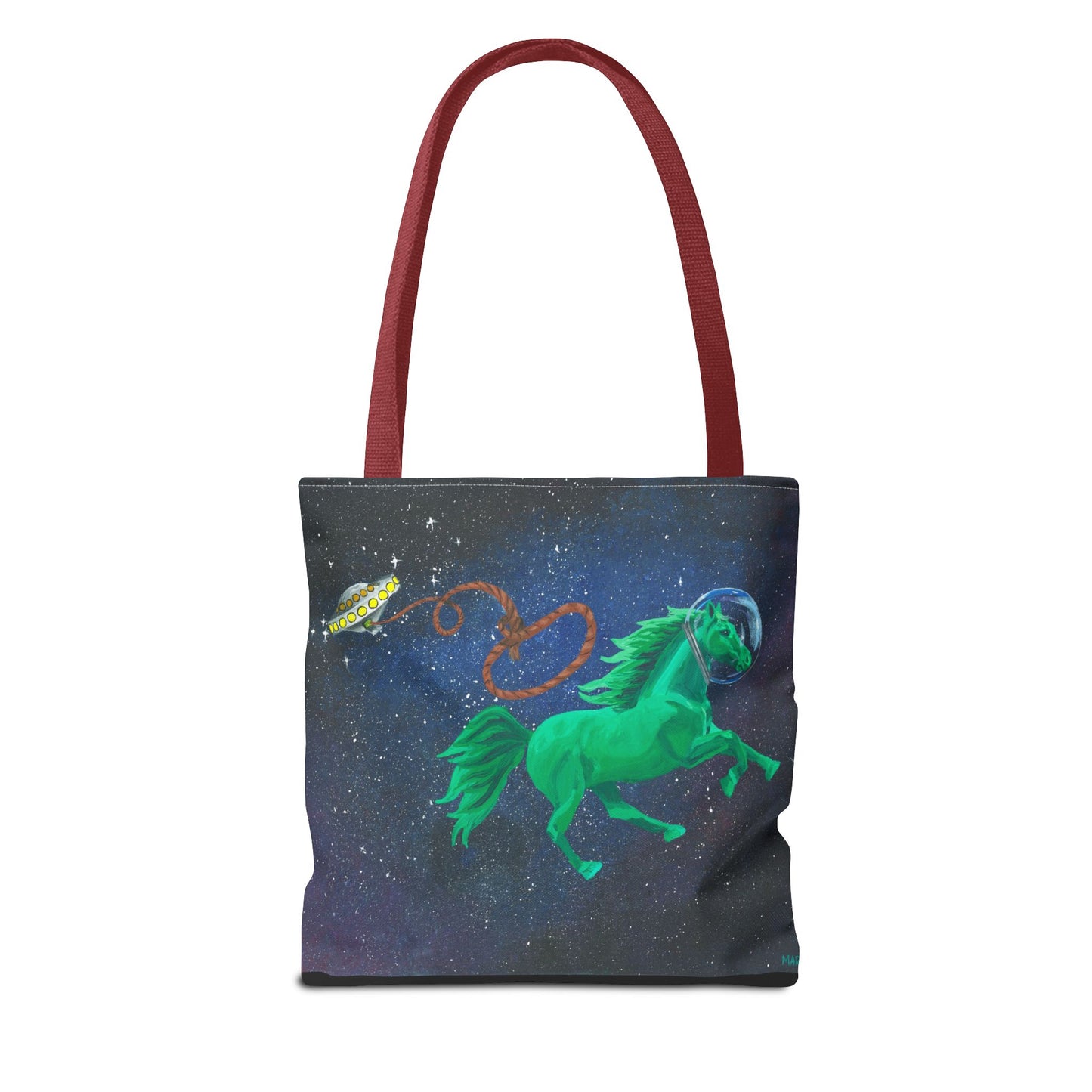 Space Horse Tote Bag