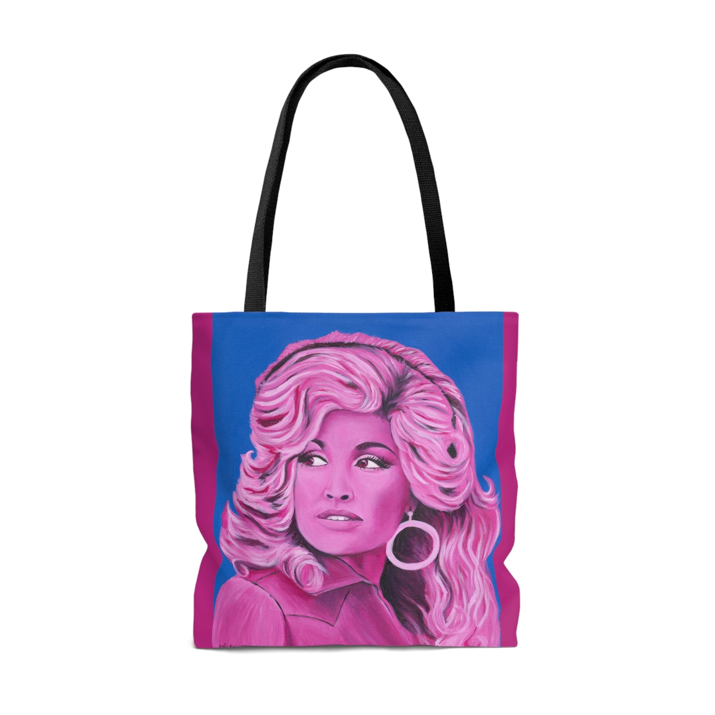 Pink Dolly Tote Bag (AOP)