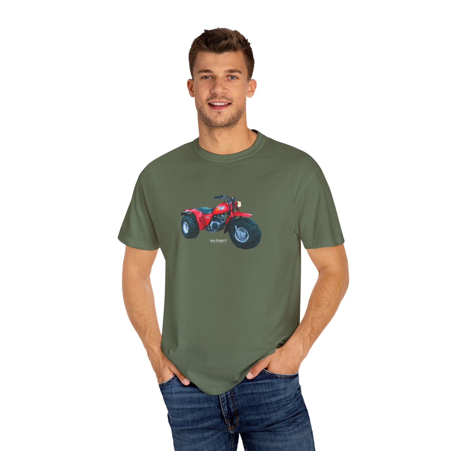 Safety Third Honda 3 Wheeler Unisex Garment-Dyed T-shirt