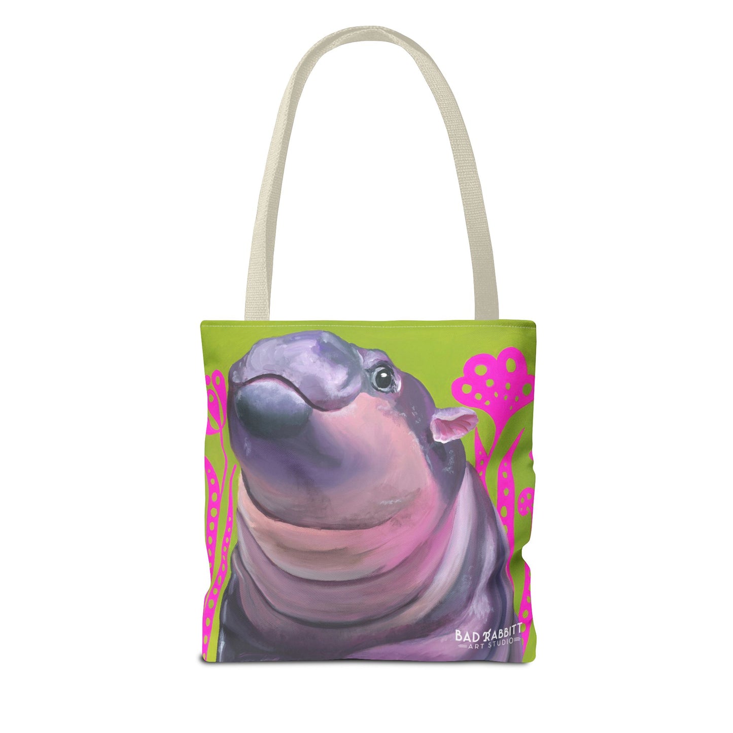 Moo Deng Tote Bag (AOP)
