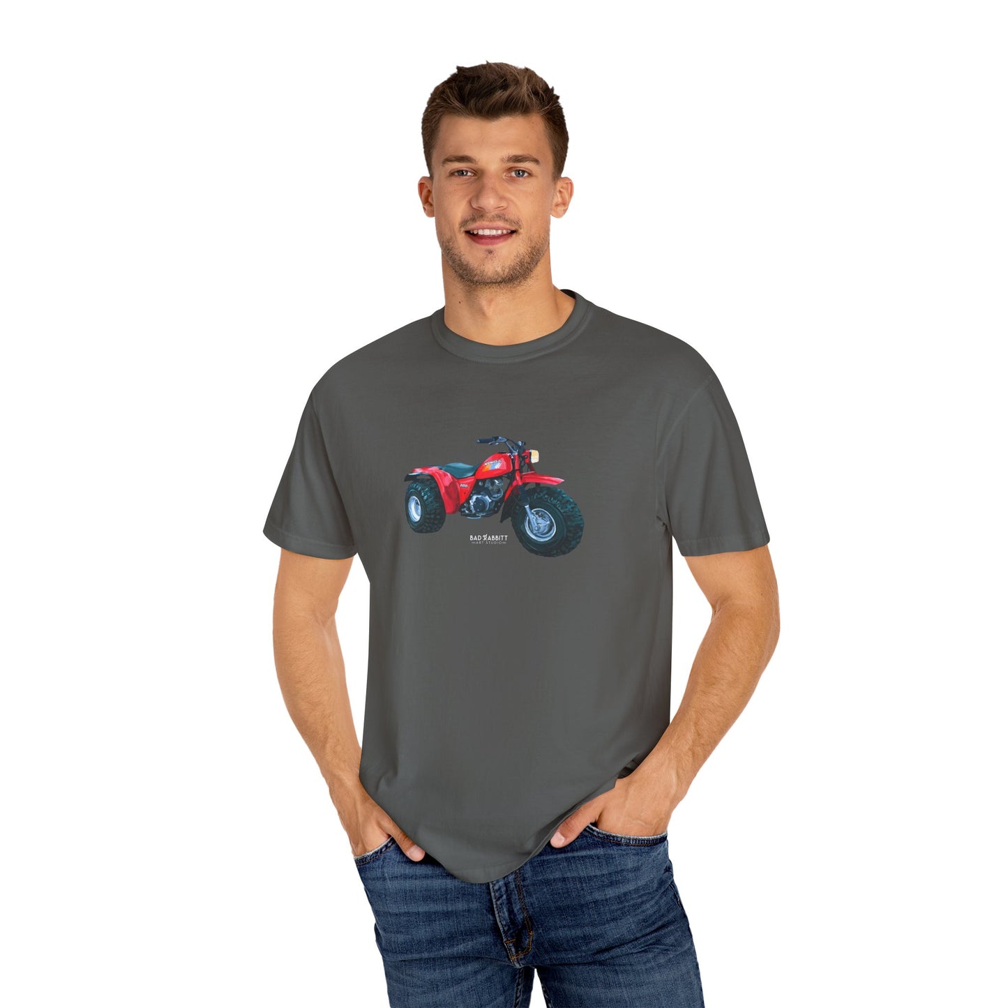 Safety Third Honda 3 Wheeler Unisex Garment-Dyed T-shirt
