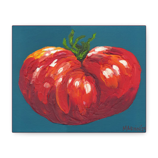 Funky Red Tomato Matte Canvas, Stretched, 1.25"