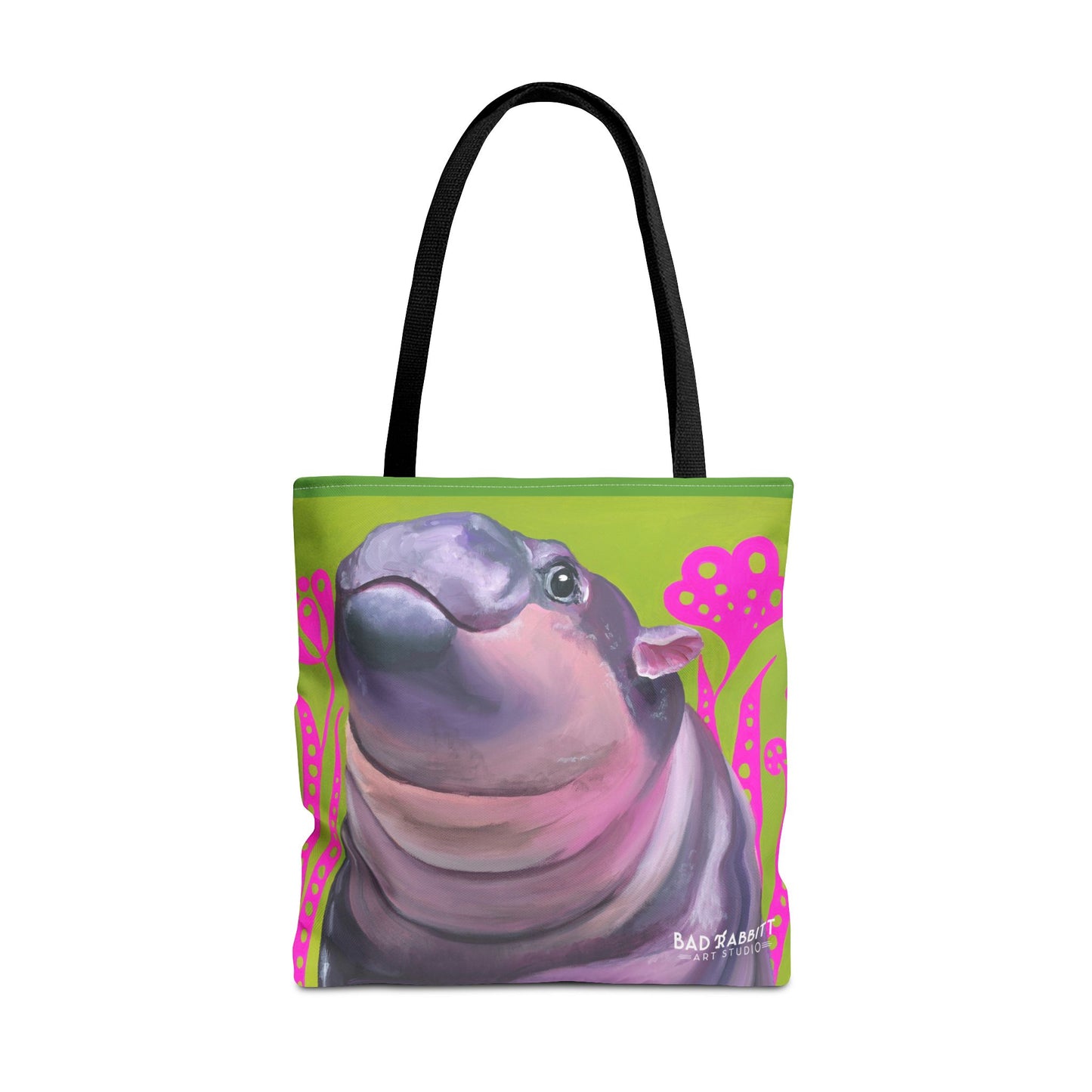 Moo Deng Tote Bag (AOP)