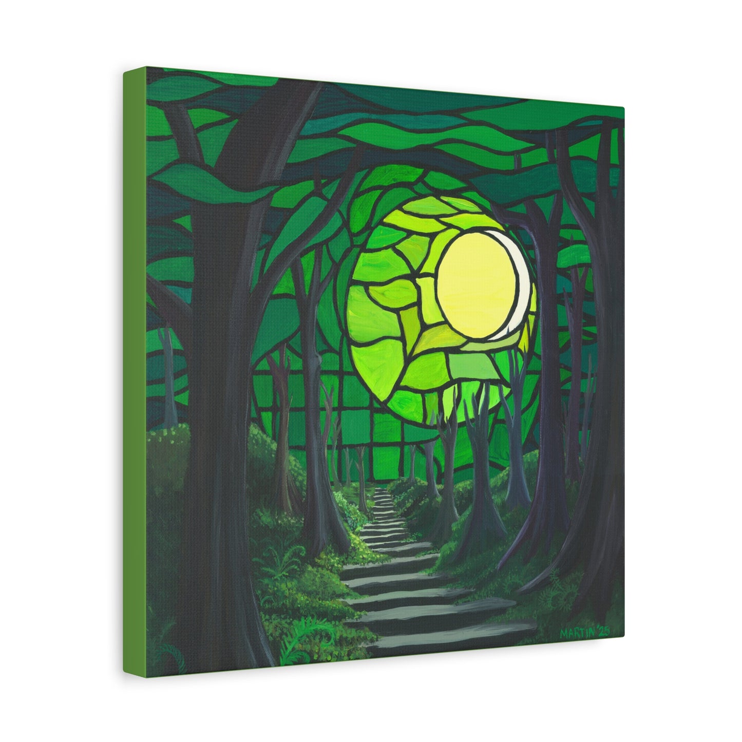 Glass Forest Canvas Gallery Wrap