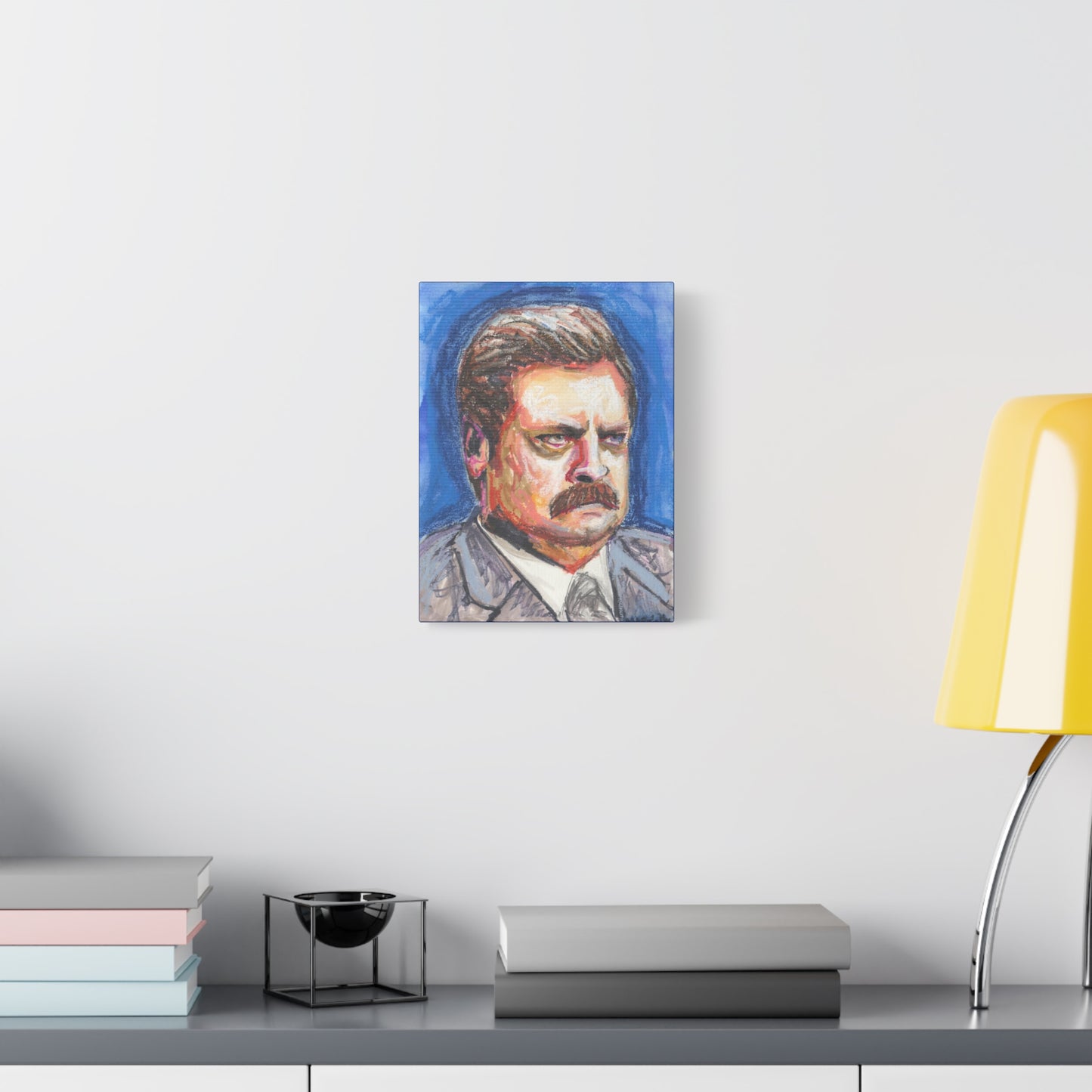 "Swan Ronson" Matte Canvas, Stretched, 1.25"