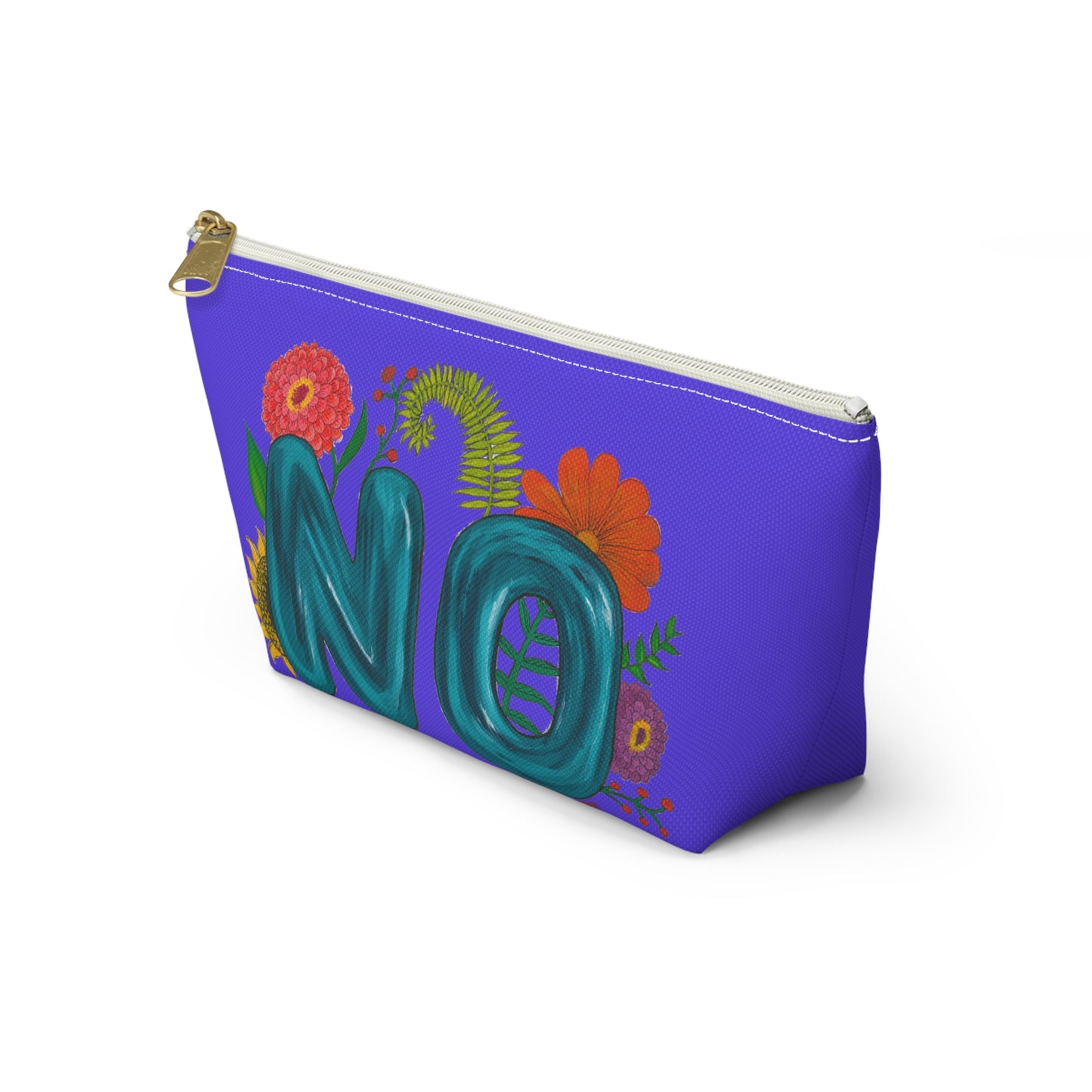 "No" Accessory Pouch w T-bottom
