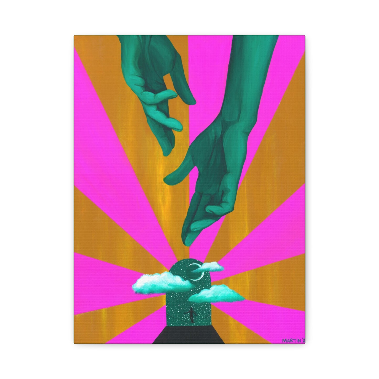 "Past Self" Matte Canvas, Stretched, 1.25"