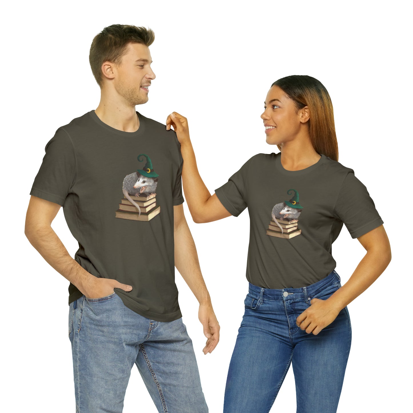 Opossum Witch Unisex Jersey Short Sleeve Tee