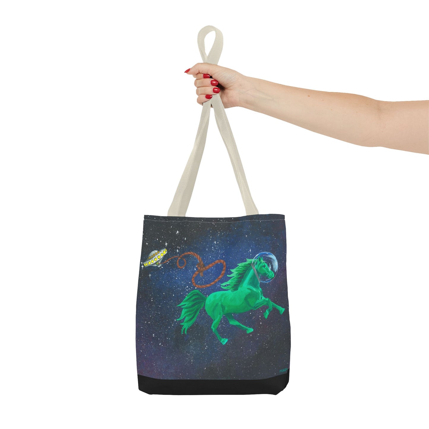 Space Horse Tote Bag