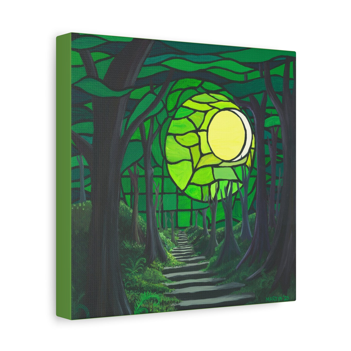 Glass Forest Canvas Gallery Wrap