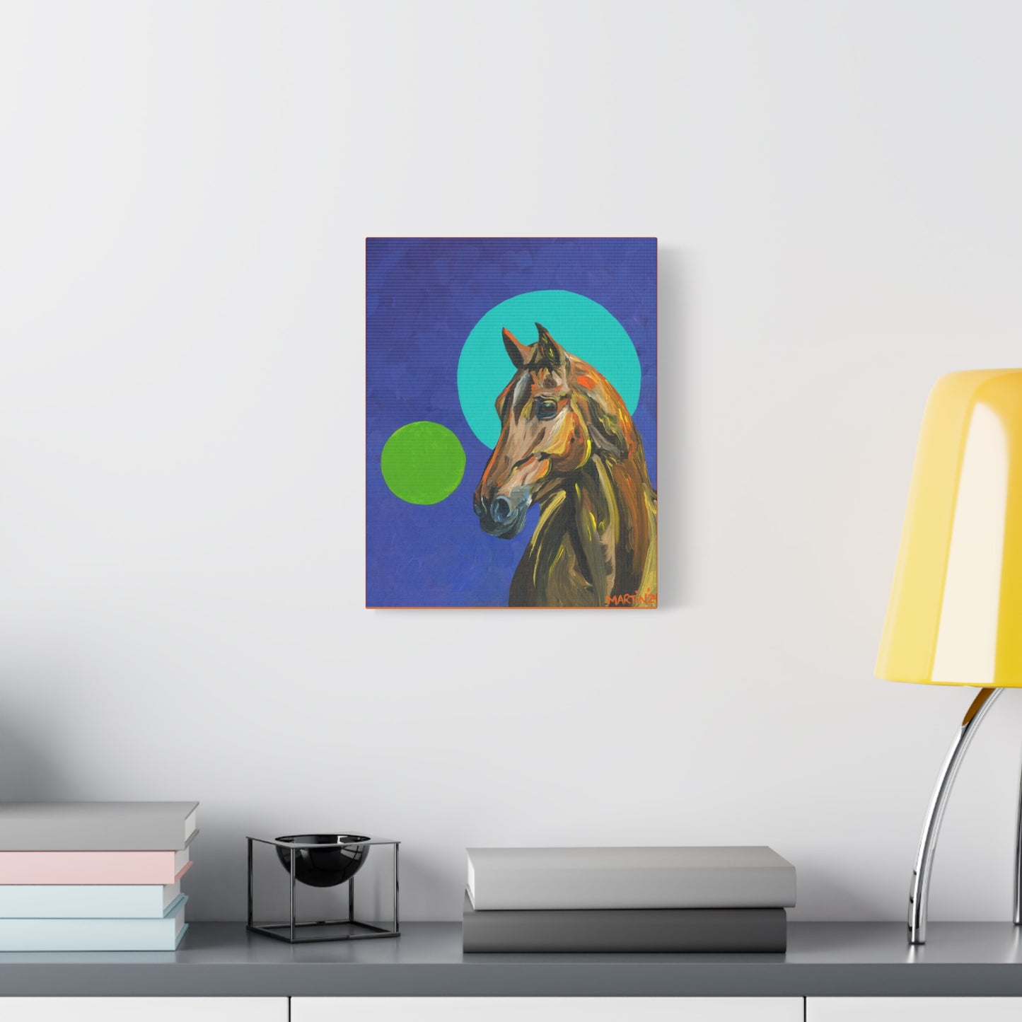 Brown Horse Canvas Gallery Wrap