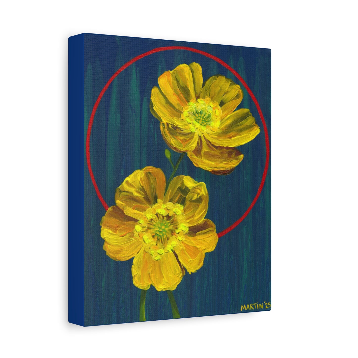 Buttercups Matte Canvas, Stretched, 1.25"