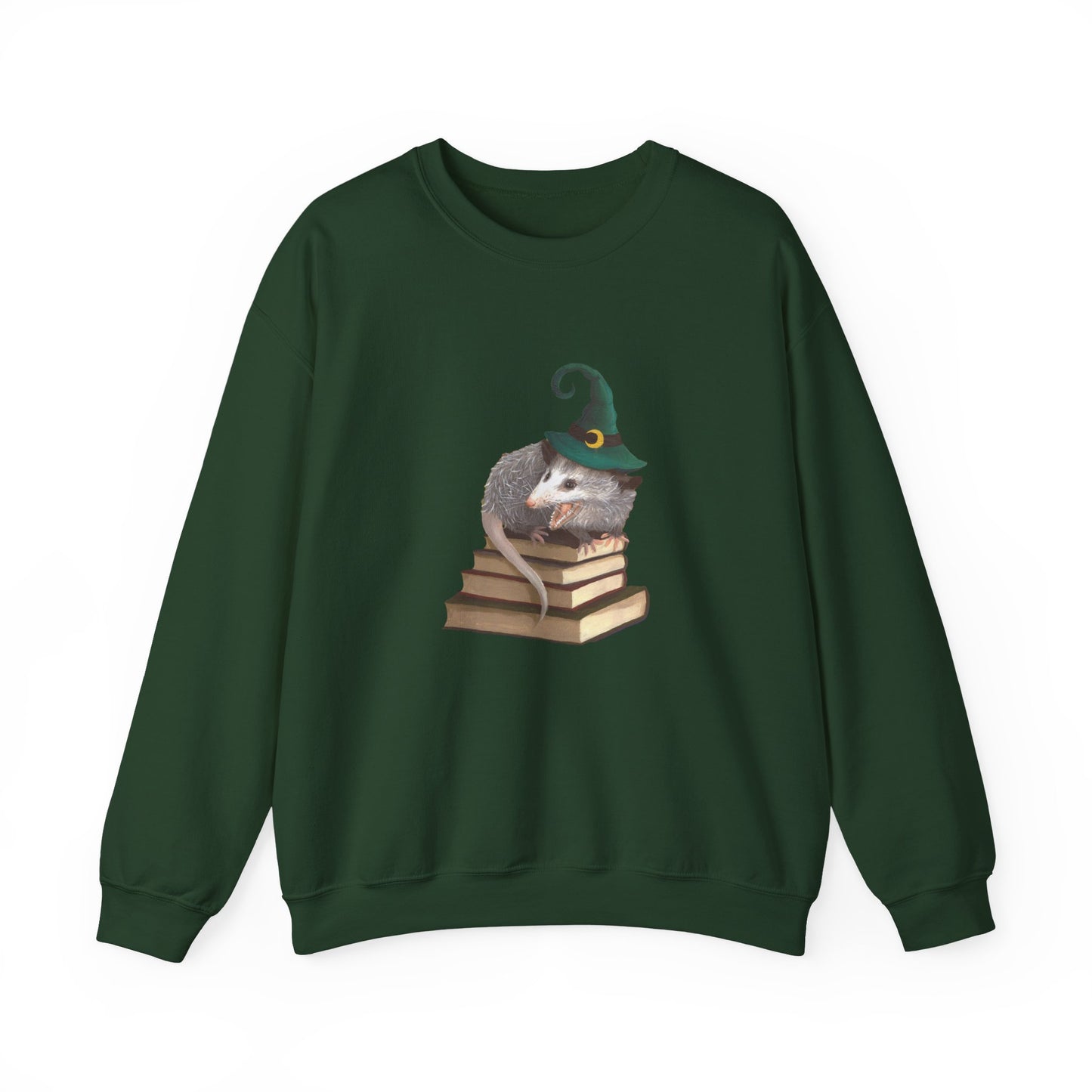 Opossum Witch Unisex Heavy Blend™ Crewneck Sweatshirt