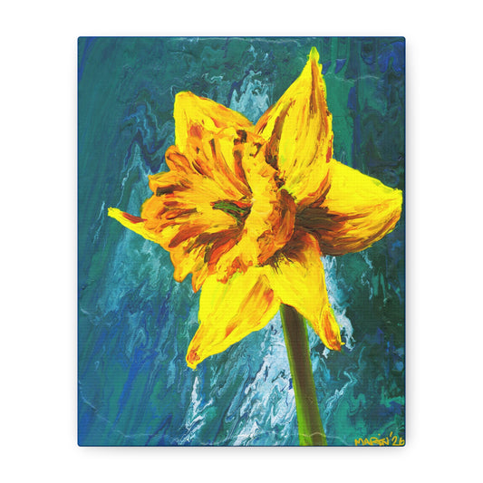 "Daffodil" Matte Canvas, Stretched, 1.25"