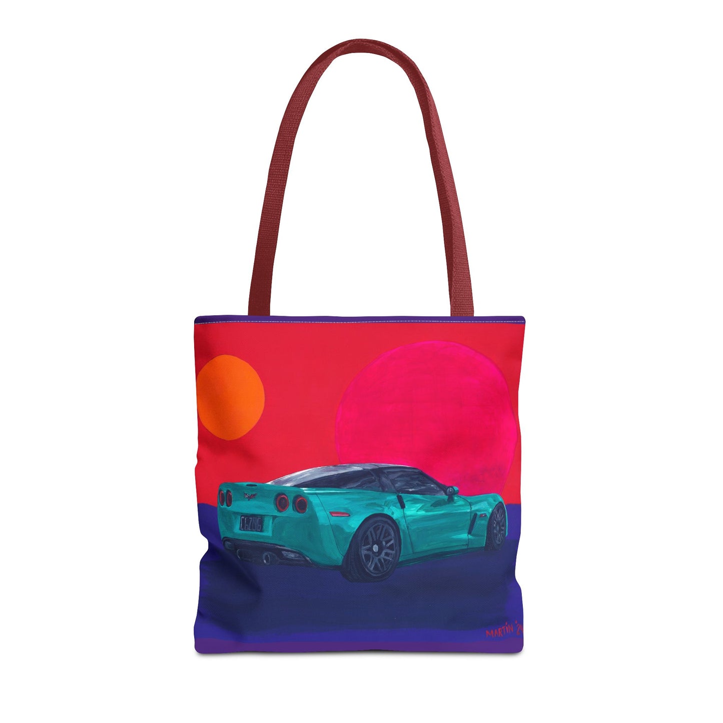 C6 Z06 Corvette Tote Bag (AOP)
