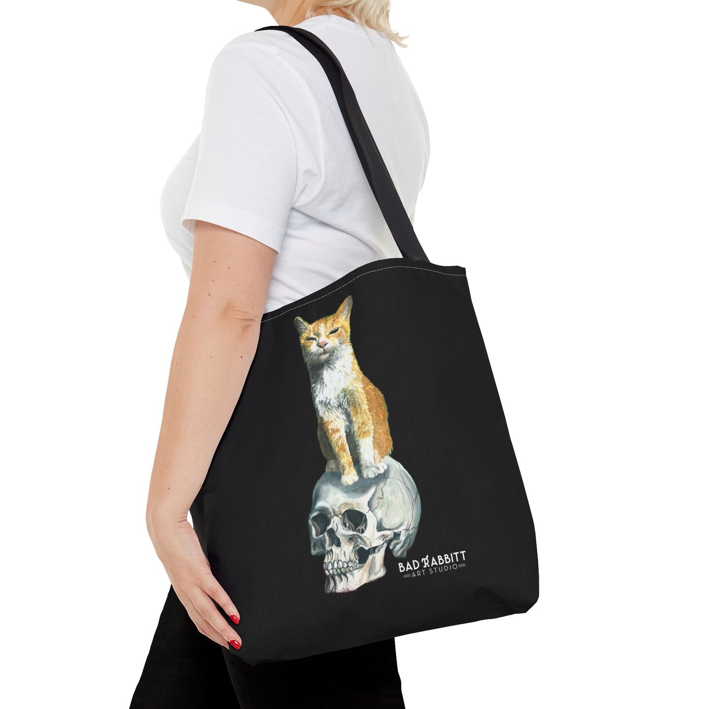 Dave and the Skull of His Enemy Tote Bag (AOP)
