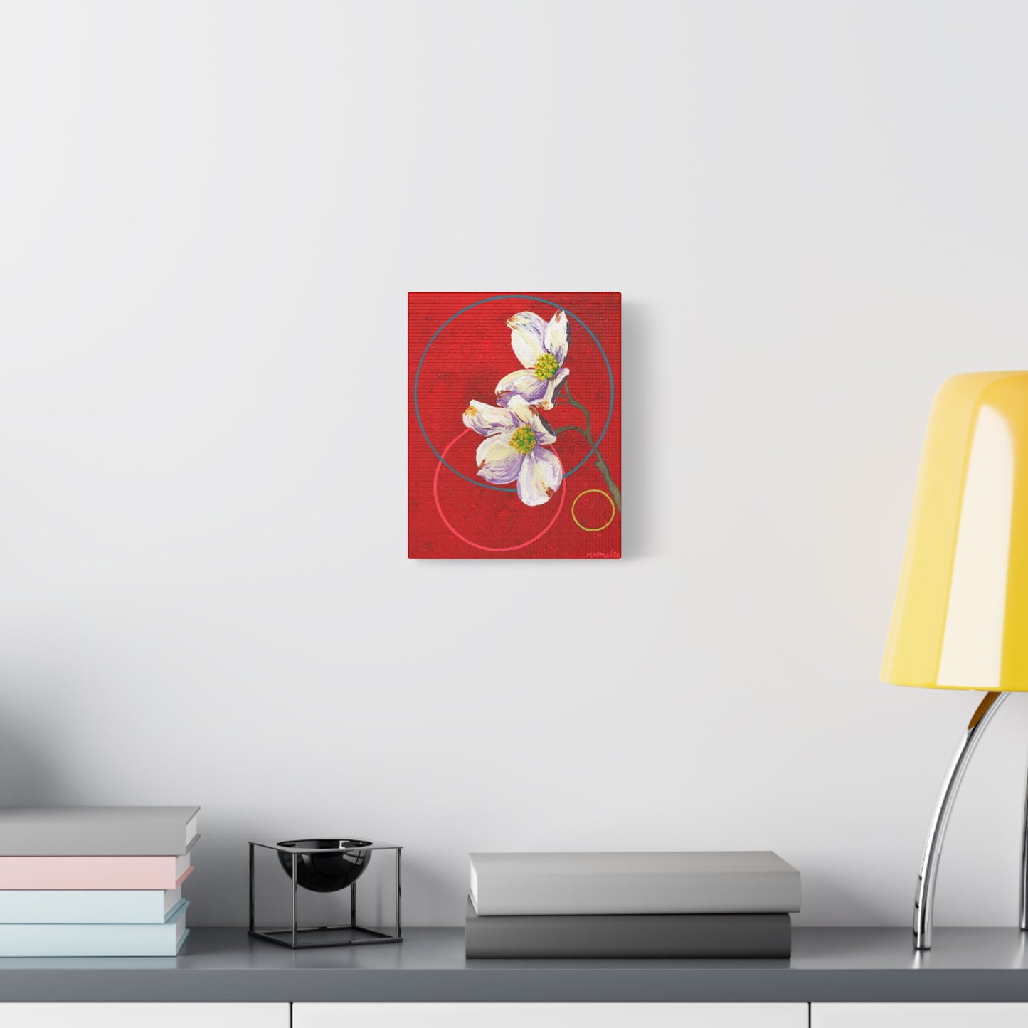 "Dogwood" Matte Canvas, Stretched, 1.25"