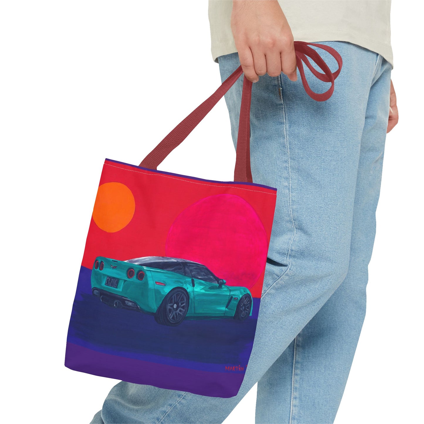 C6 Z06 Corvette Tote Bag (AOP)