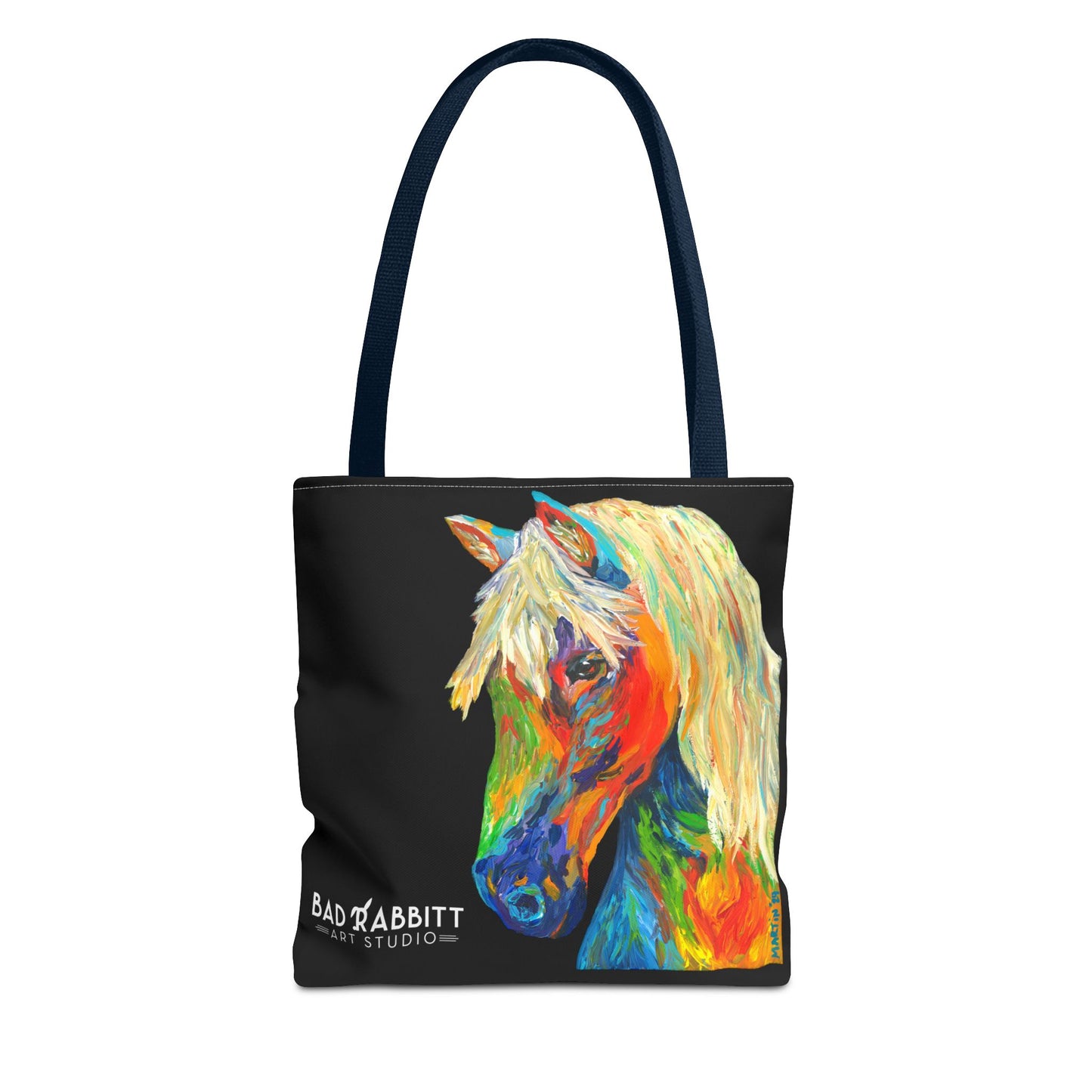 Rainbow Horse Tote Bag (AOP)