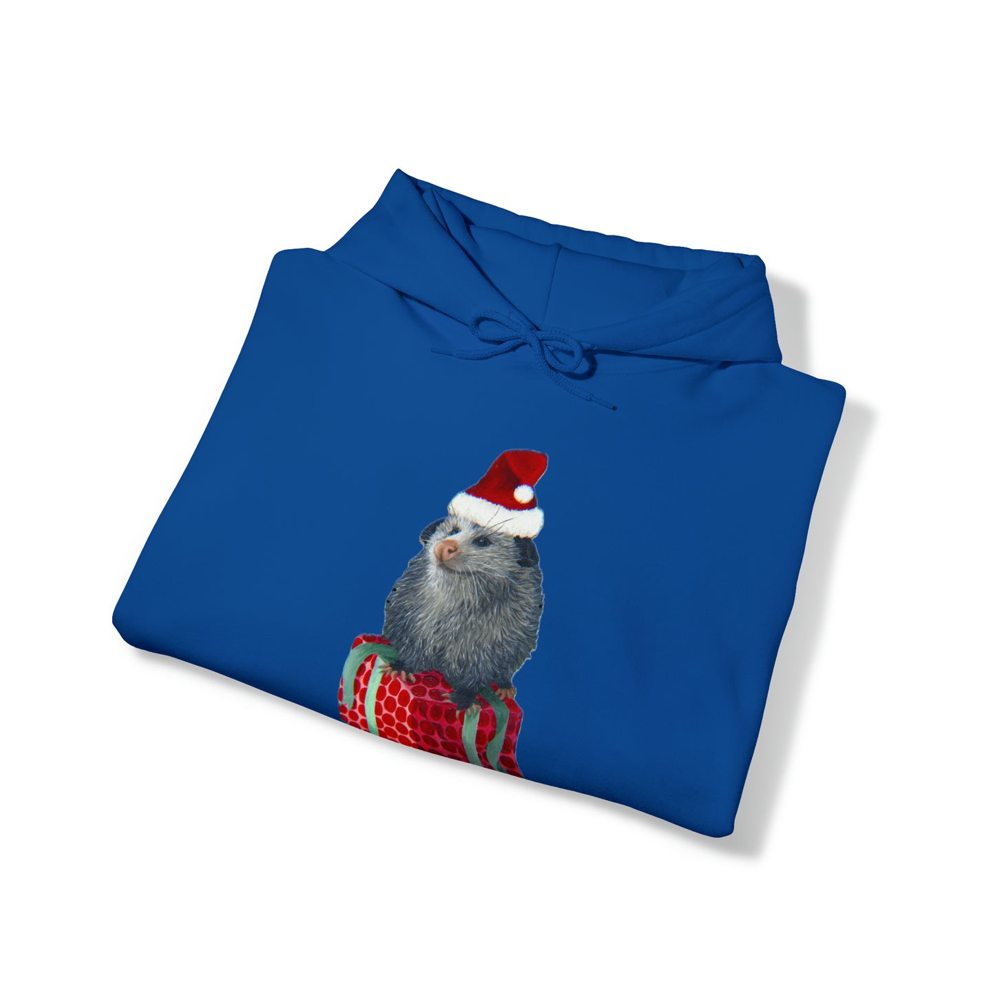 Christmas Opossum Unisex Heavy Blend™ Hooded Sweatshirt