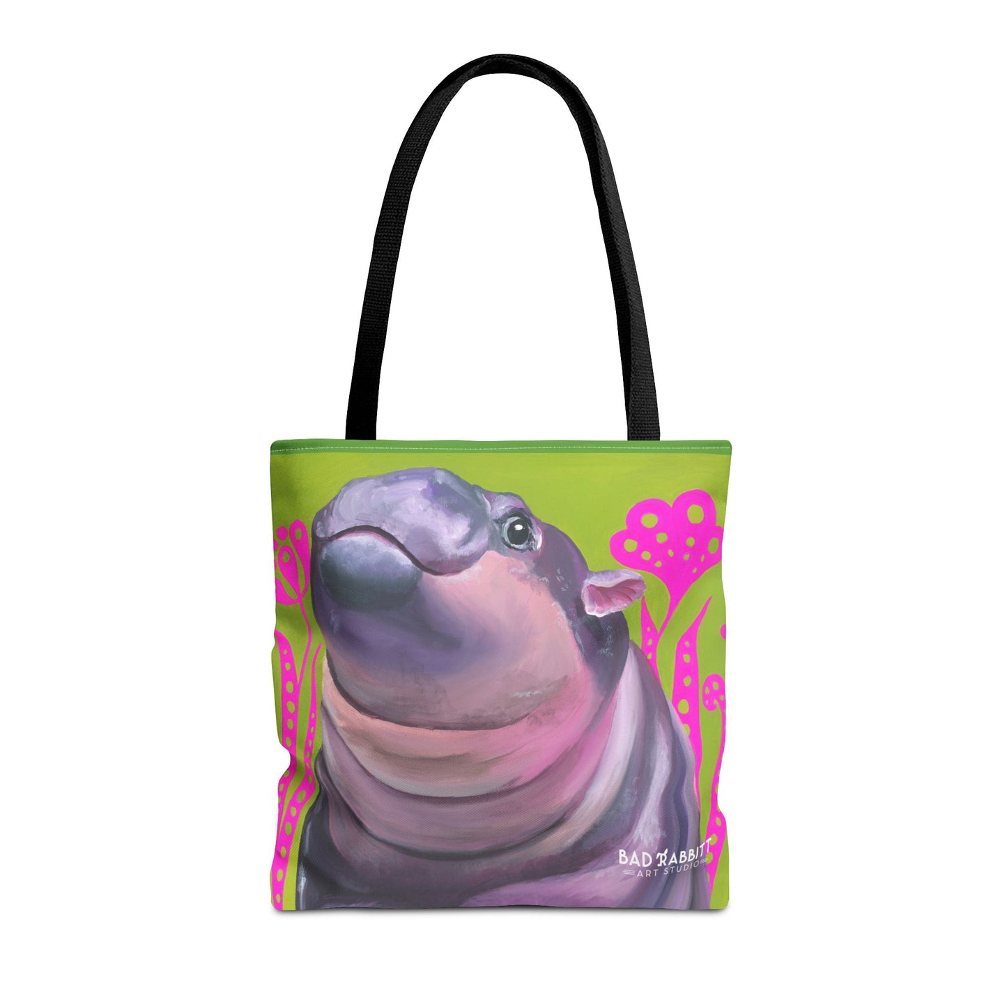 Moo Deng Tote Bag (AOP)
