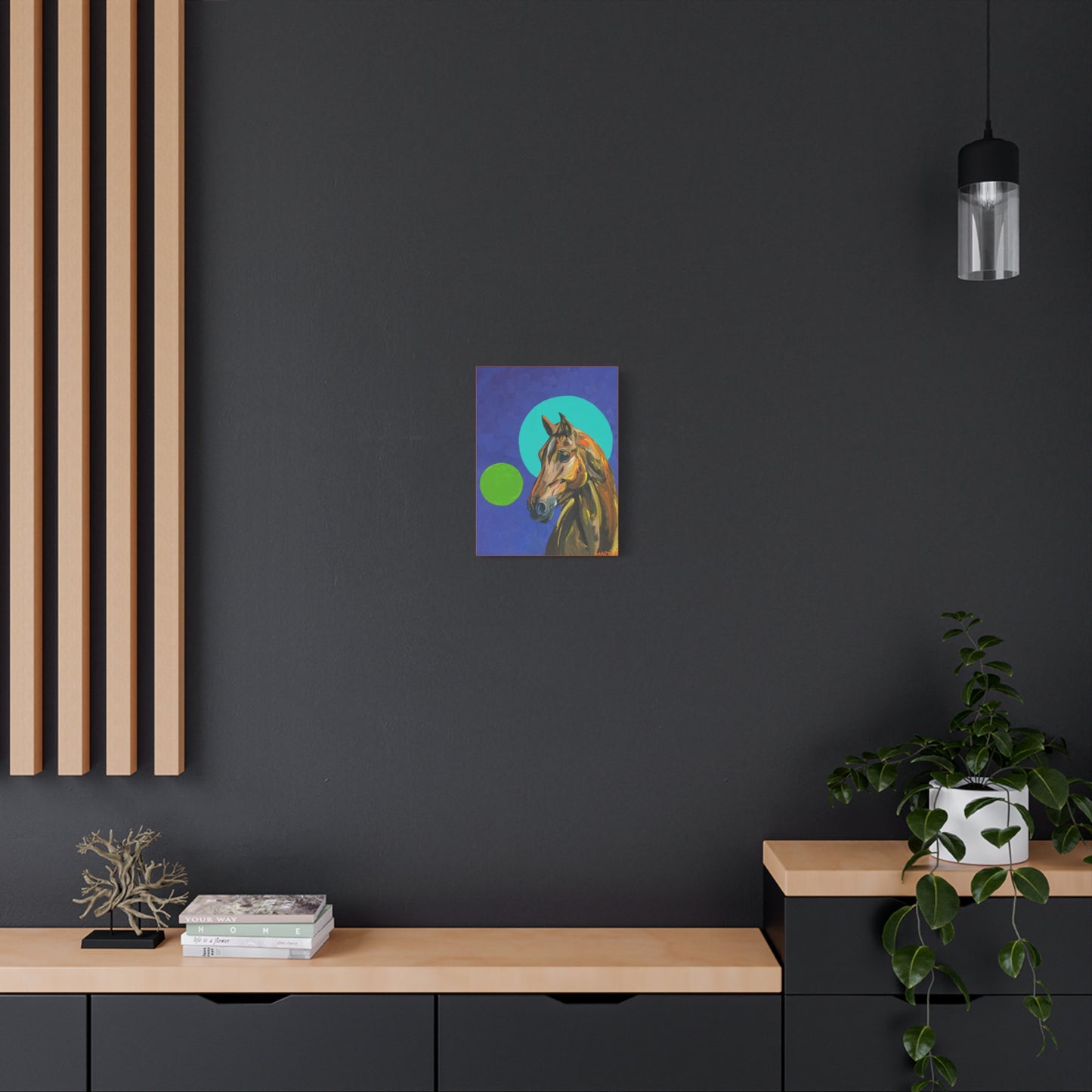 Brown Horse Canvas Gallery Wrap