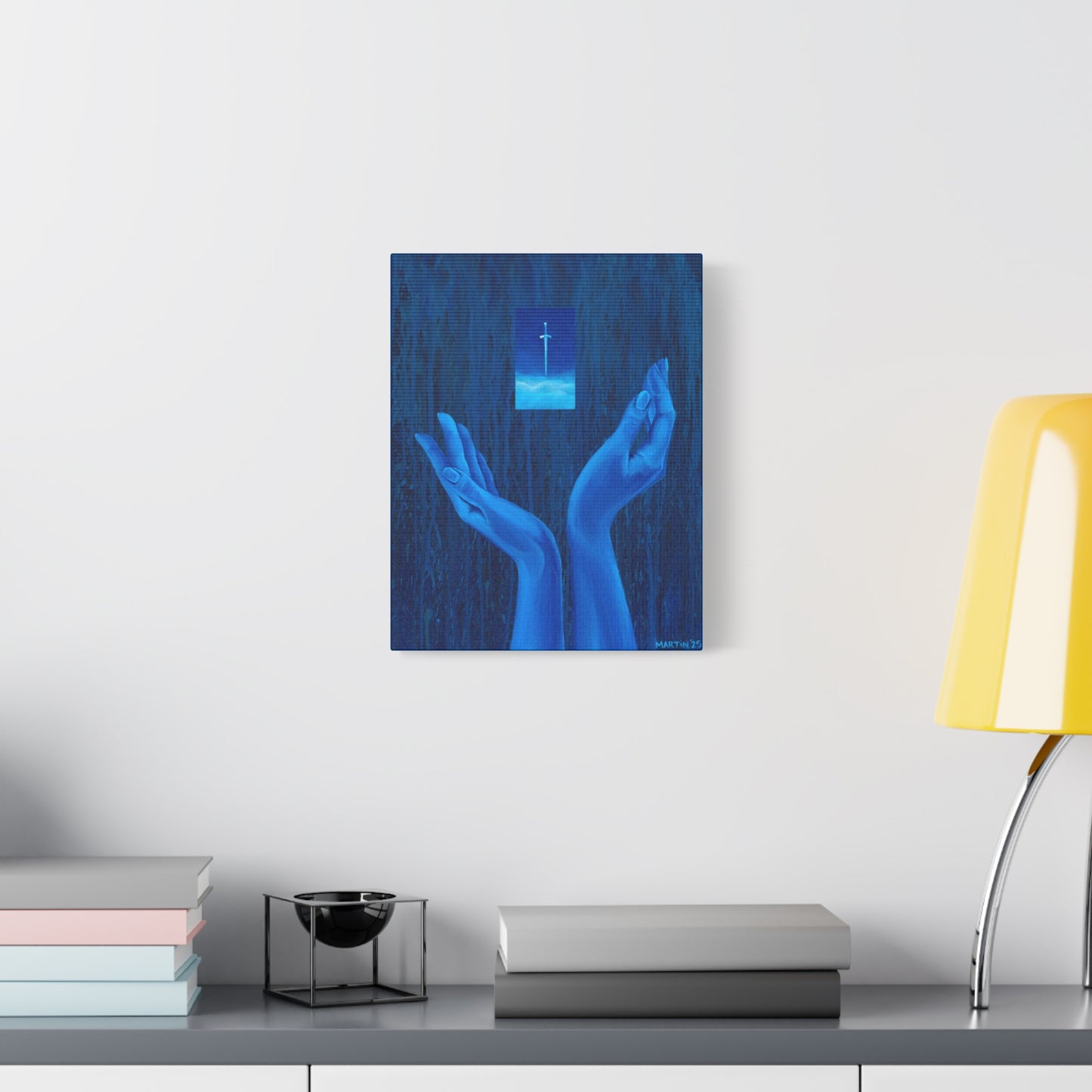 "Damocles" Matte Canvas, Stretched, 1.25"