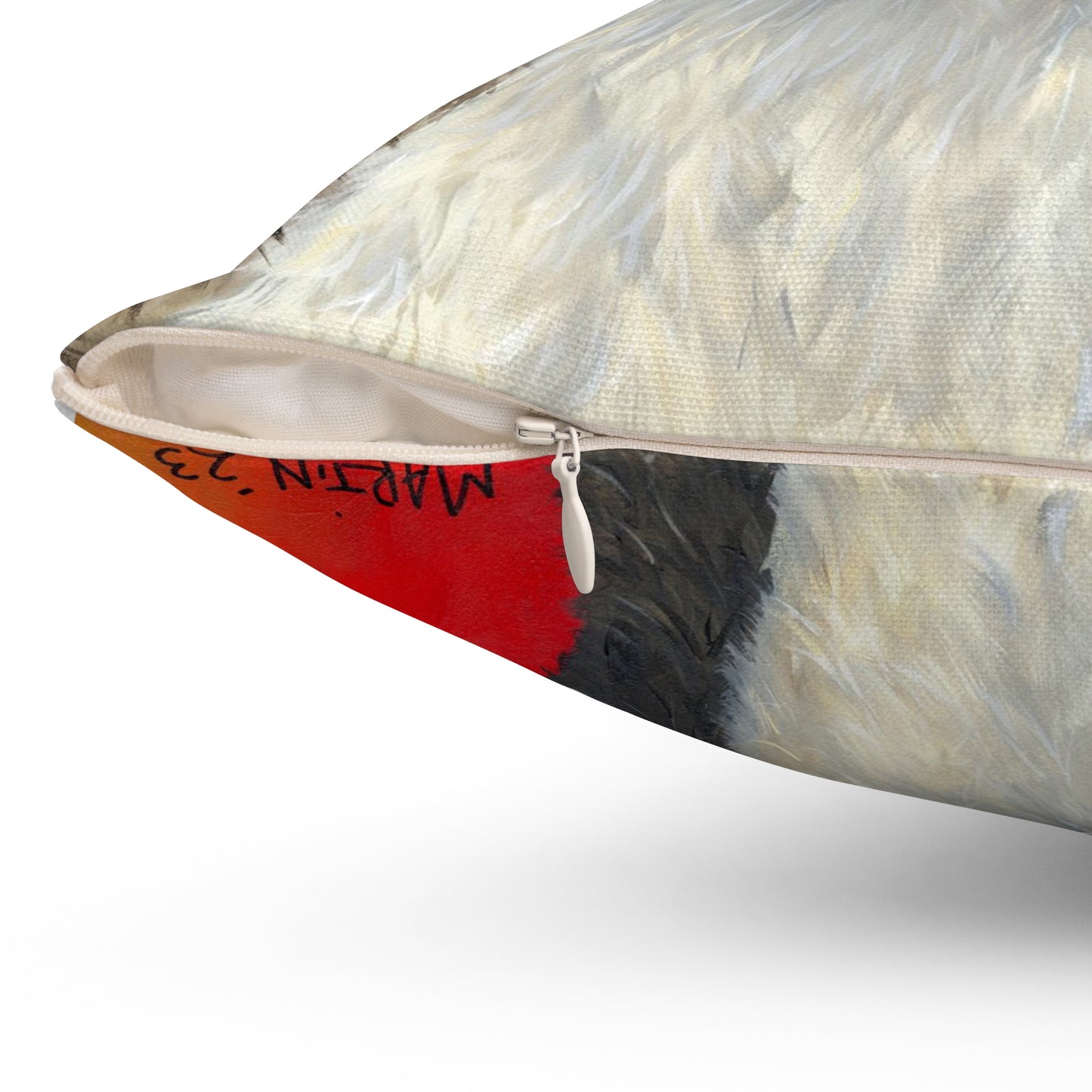 Pearl the Destroyer Spun Polyester Square Pillow