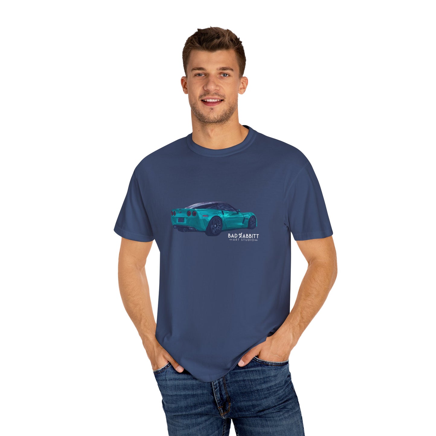 C6 Z06 Corvette Unisex Garment-Dyed T-shirt