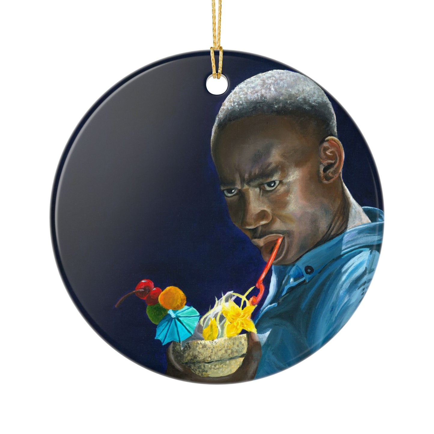 So Naughty Ceramic Ornaments (2-Side Print)