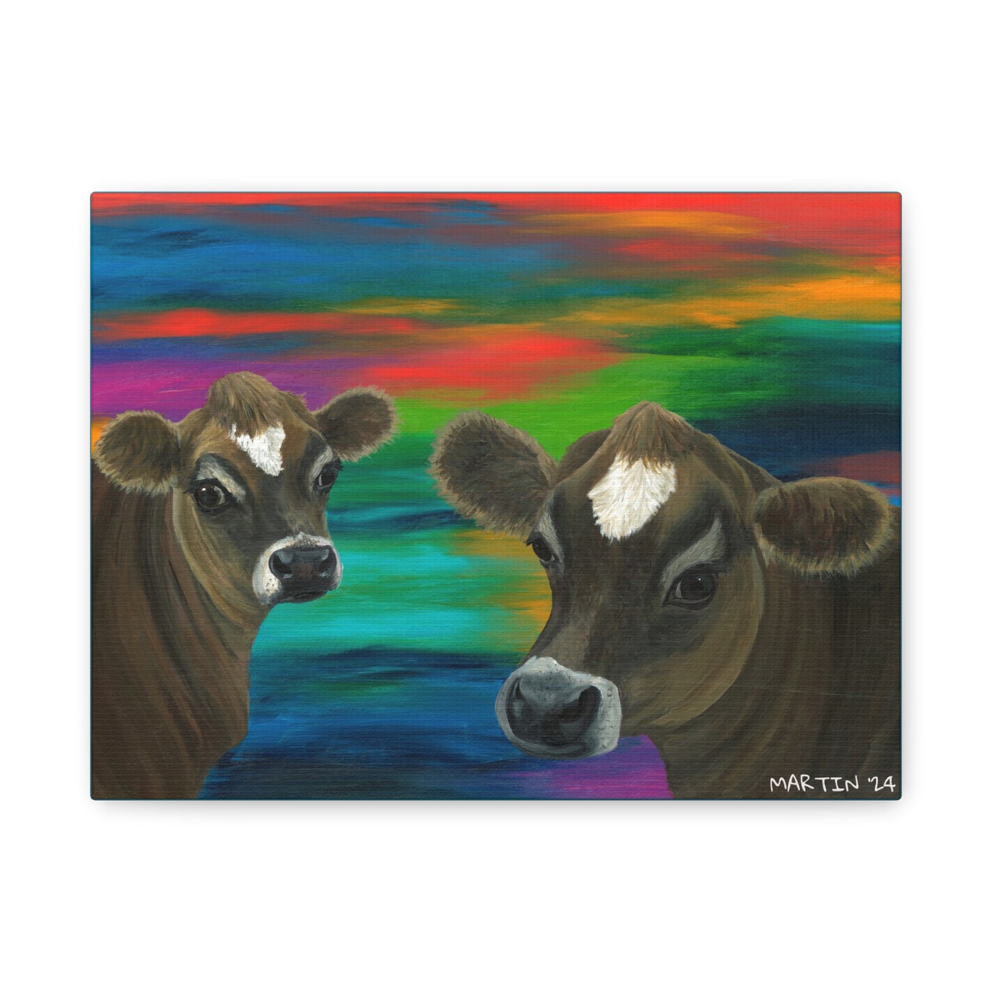 Jersey Girls Canvas Gallery Wrap