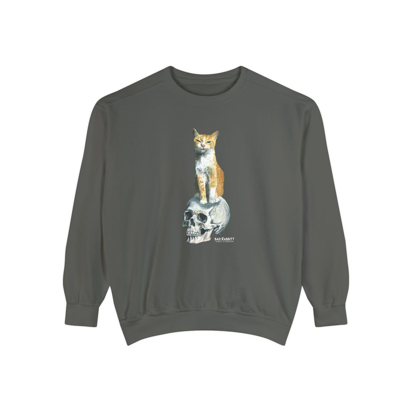 Dave and the Skull of His Enemy Unisex Garment-Dyed Sweatshirt